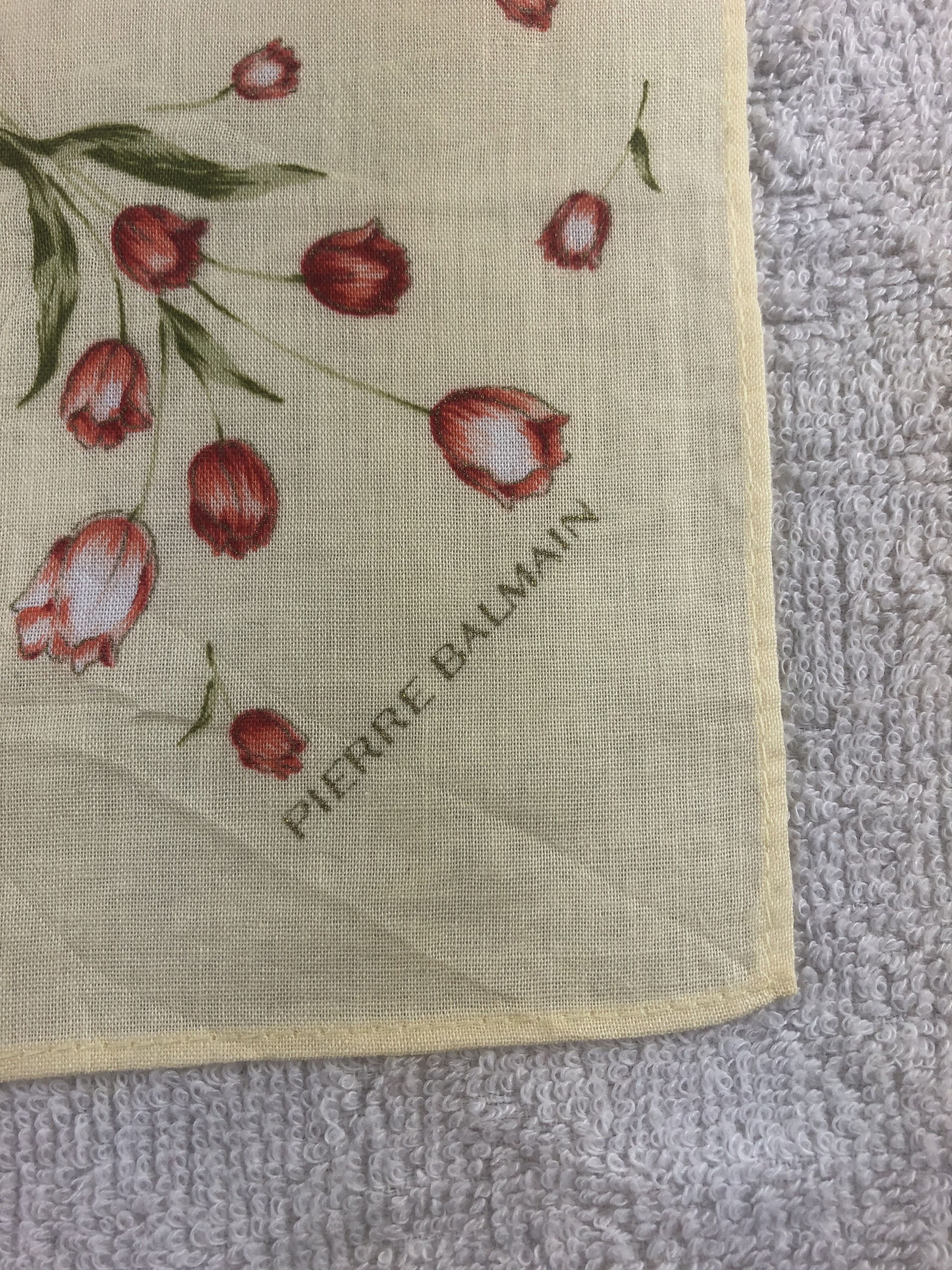 Pierre Balmain Pierre Balmain Handkerchief / Bandana / Neckerchief Size ONE SIZE - 5 Thumbnail