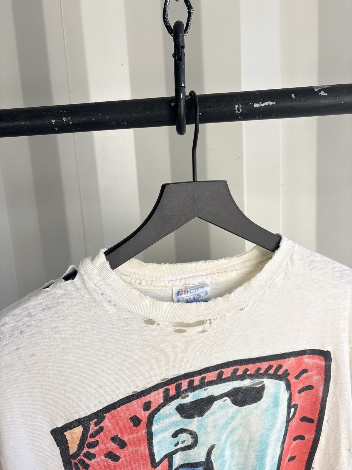 Vintage Vintage Jazz 92 Shirt Faded Distress Art Tee Grunge BAND Size US L / EU 52-54 / 3 - 5 Thumbnail