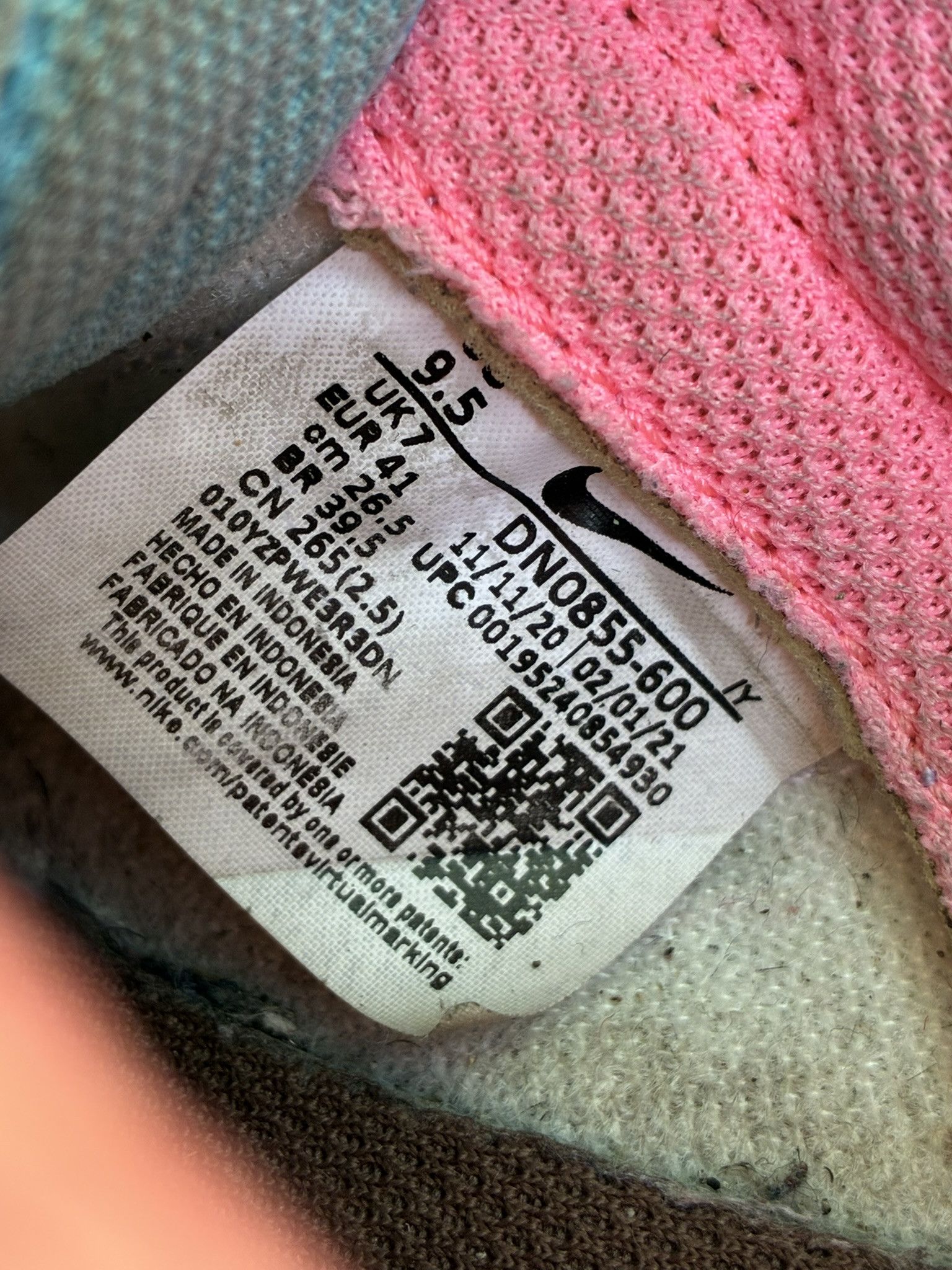 Nike Size 9.5 - Nike Dunk Low Sunset Pulse W Size US 9.5 / IT 39.5 - 8 Thumbnail