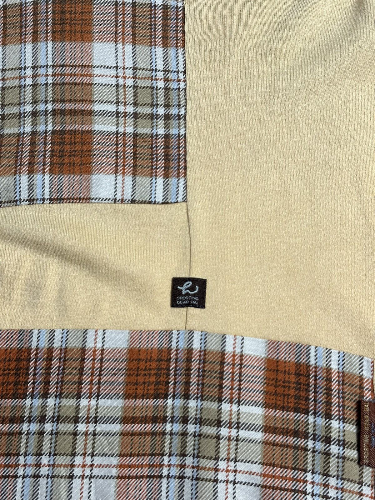 Issey Miyake 90s HAI Sporting Gear by Issey Miyake Patchwork Tee Size US M / EU 48-50 / 2 - 3 Thumbnail