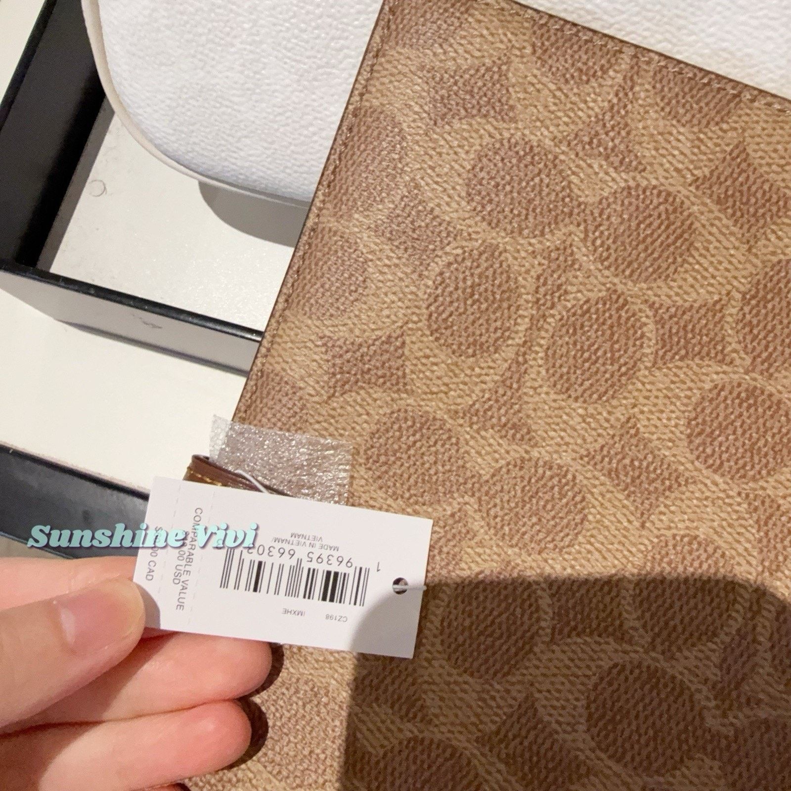 Coach NWT Coach Snap Notebook cz198 Gold/Tan/Brown Size ONE SIZE - 3 Thumbnail