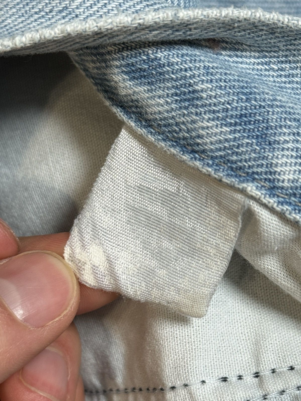 Lee × Vintage Vintage 90s Lee Jorts Light Wash Relaxed Fit Denim Shorts Size 26" / US 2 / IT 38 - 4 Thumbnail