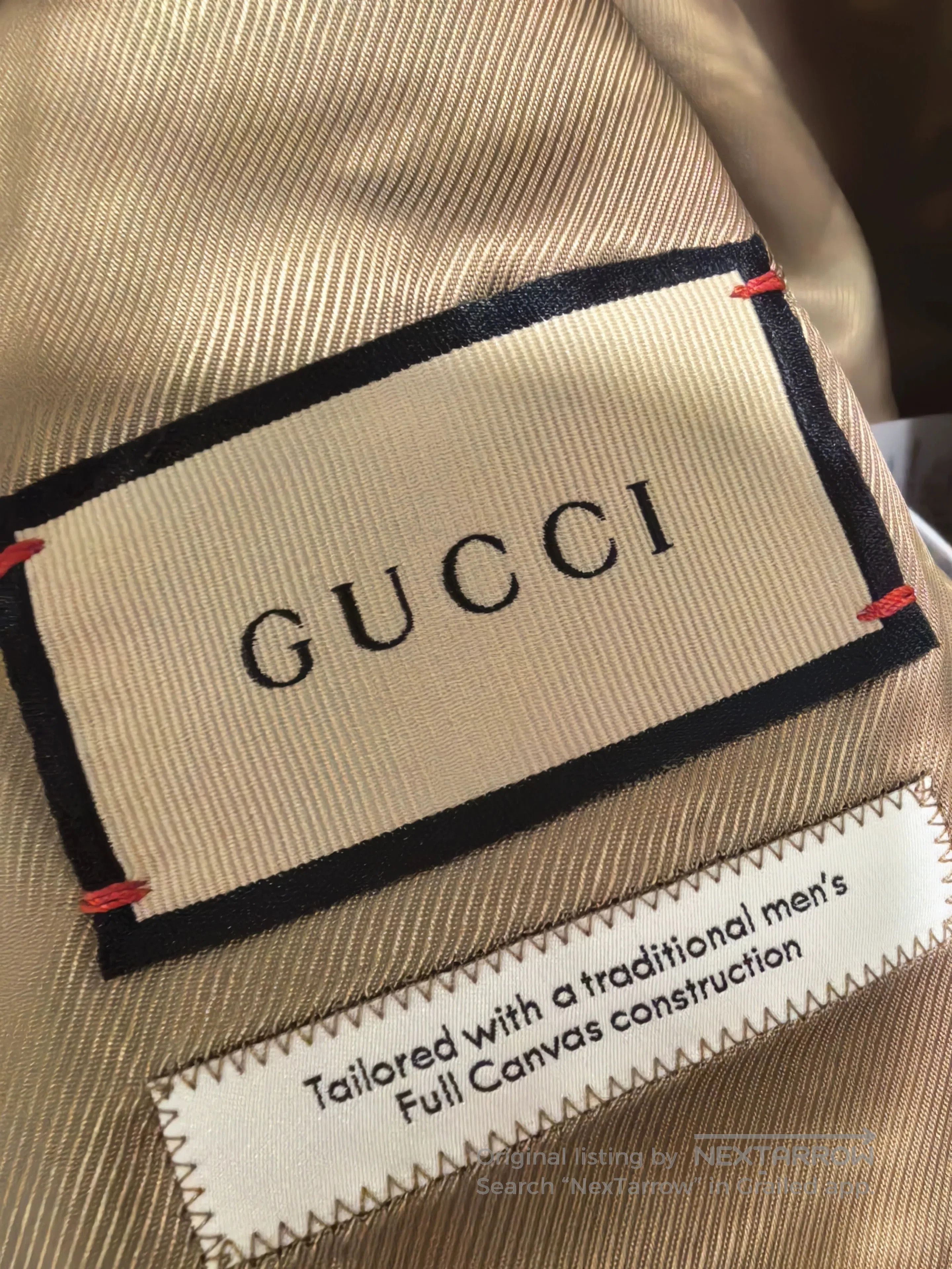 Gucci Gucci Women's Wool Short Sleeve Blazer. Size M / US 6-8 / IT 42-44 - 6 Thumbnail
