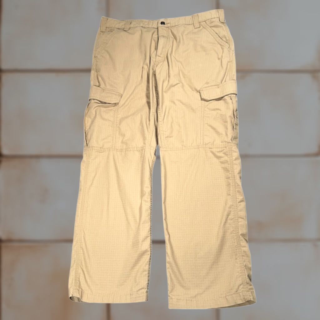 Carhartt Carhartt Pants Mens 38x29 Brown Cargo Ripstop Relaxed Fit Workwear Outdoor Size US 38 / EU 54 - 1 Thumbnail