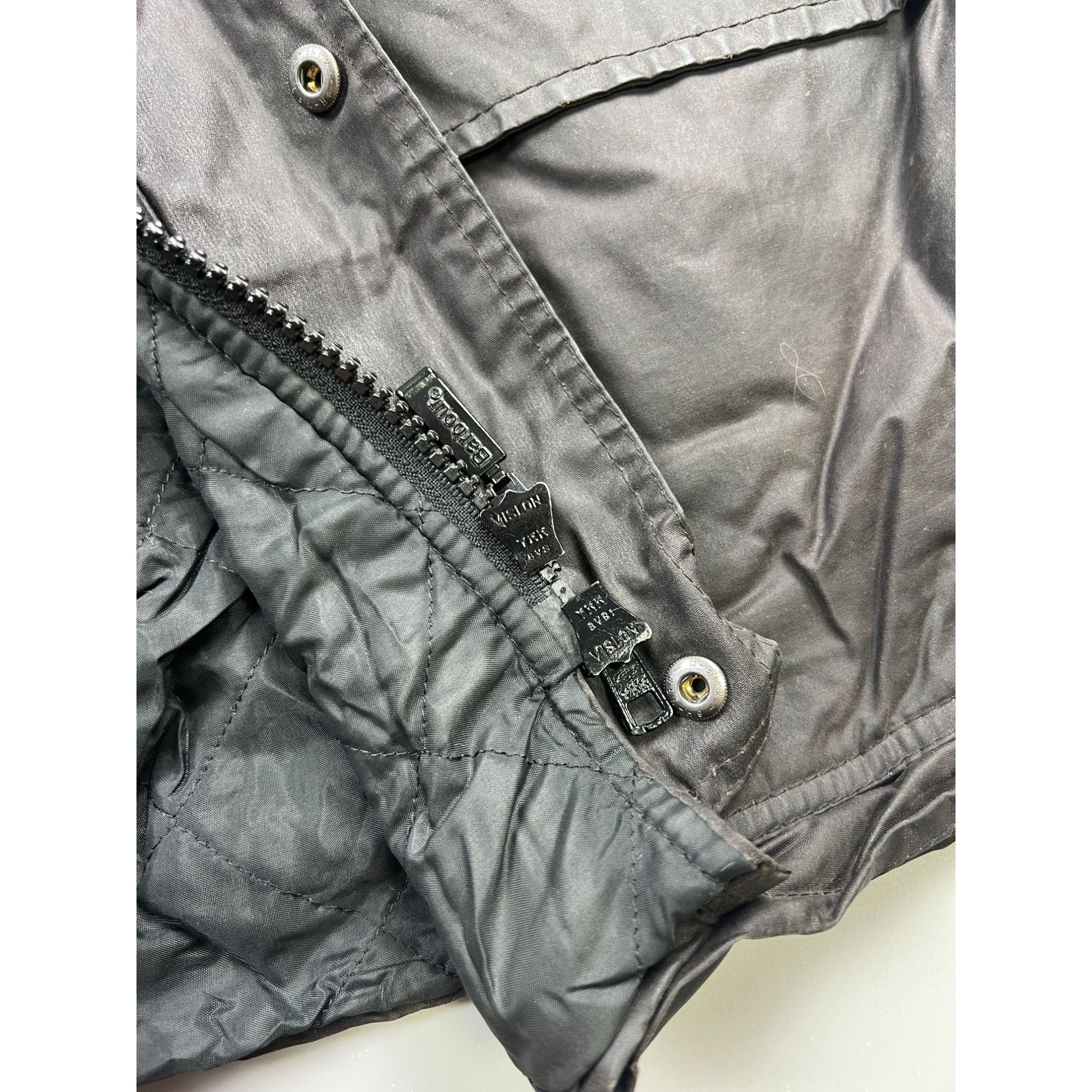 Barbour Barbour Polarwax Fleece Lined Wax Jacket (Y1014) Size US M / EU 48-50 / 2 - 5 Thumbnail