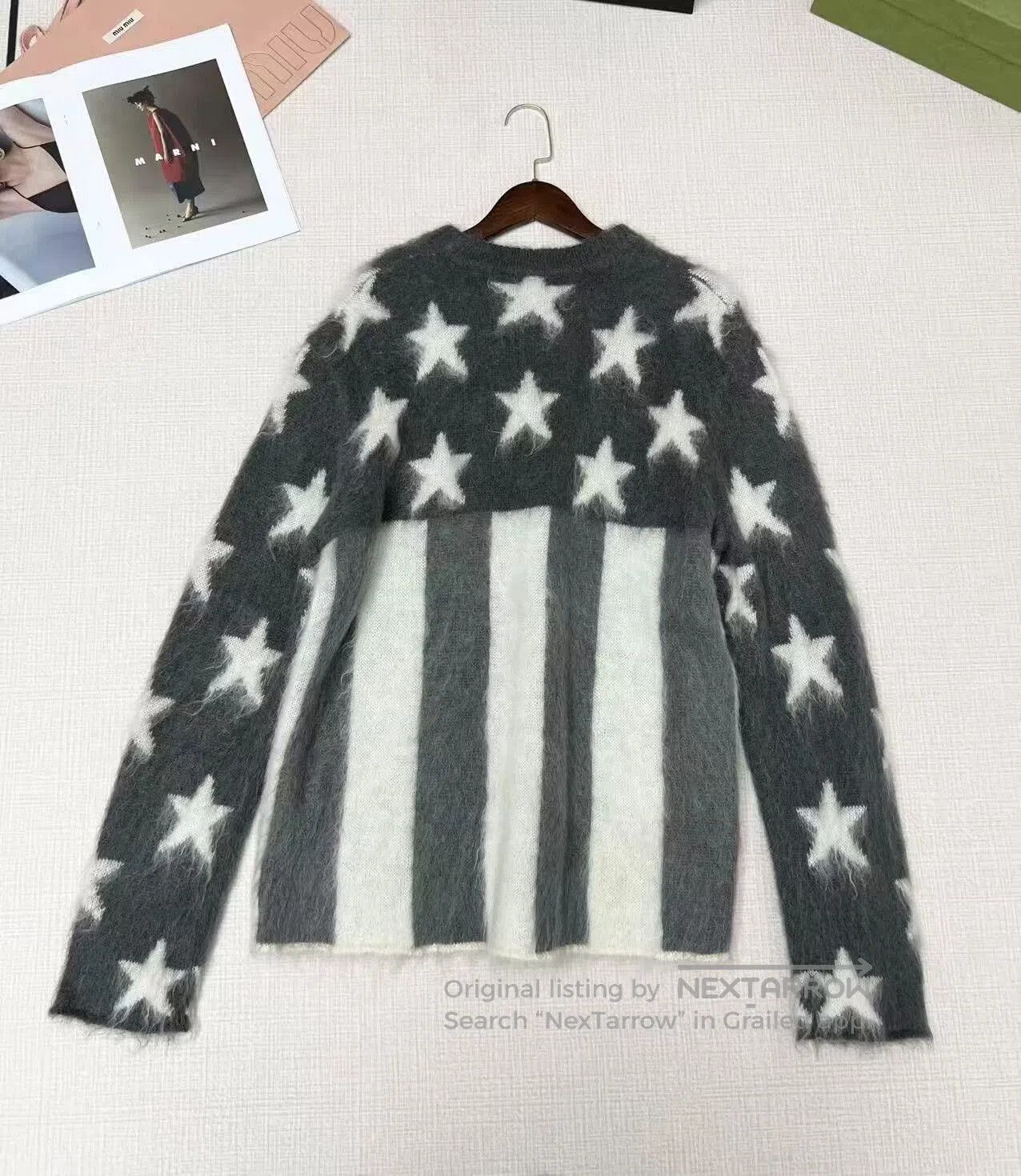 Louis Vuitton Louis Vuitton Star Knit Sweater Size M. Size US M / EU 48-50 / 2 - 2 Thumbnail