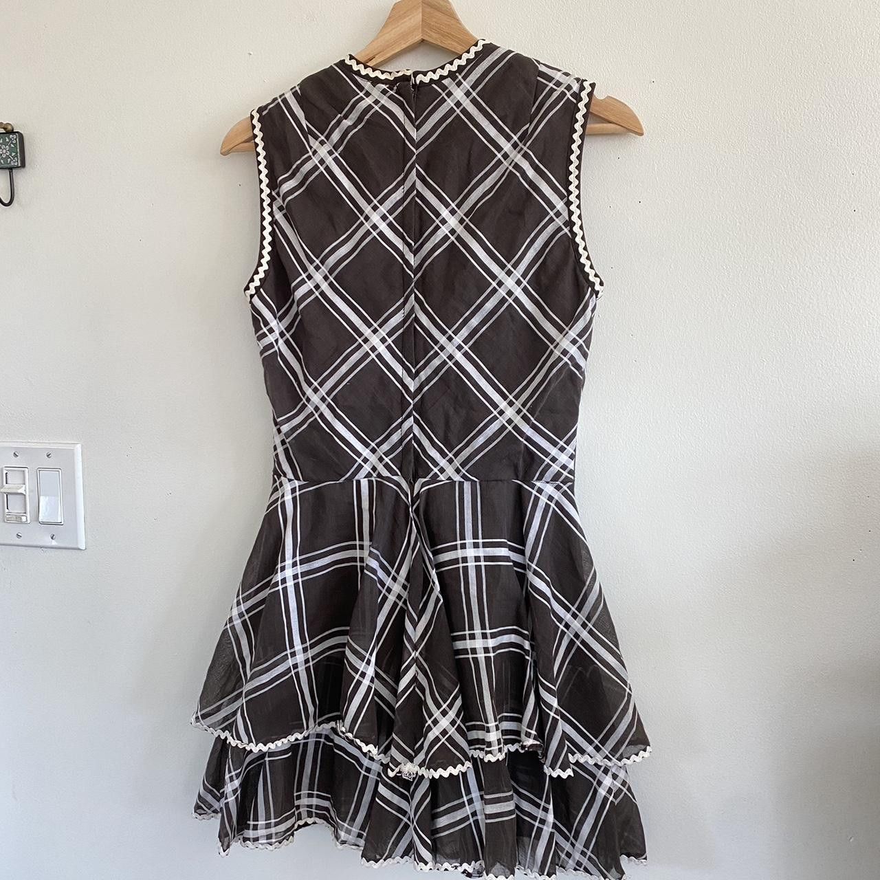 Vintage MELISSA LANE BROWN MINI DRESS 70S VINTAGE SIZE 2-3 Size XS / US 0-2 / IT 36-38 - 7 Thumbnail