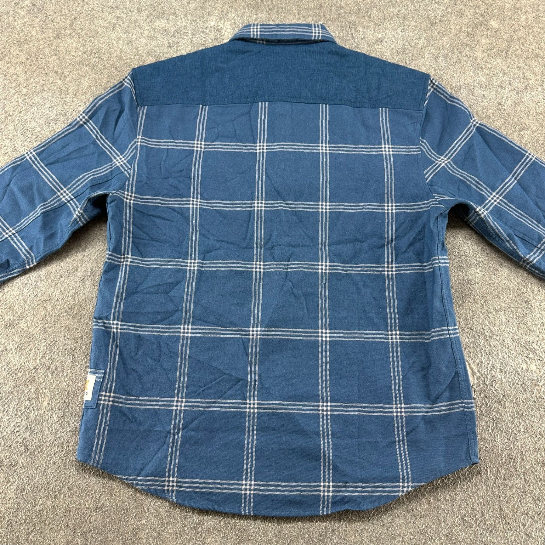 Howler Brothers Howler Brothers Shirt Mens M Blue White Button Up Long Sleeve Cotton Plaid 90s Size US M / EU 48-50 / 2 - 7 Thumbnail