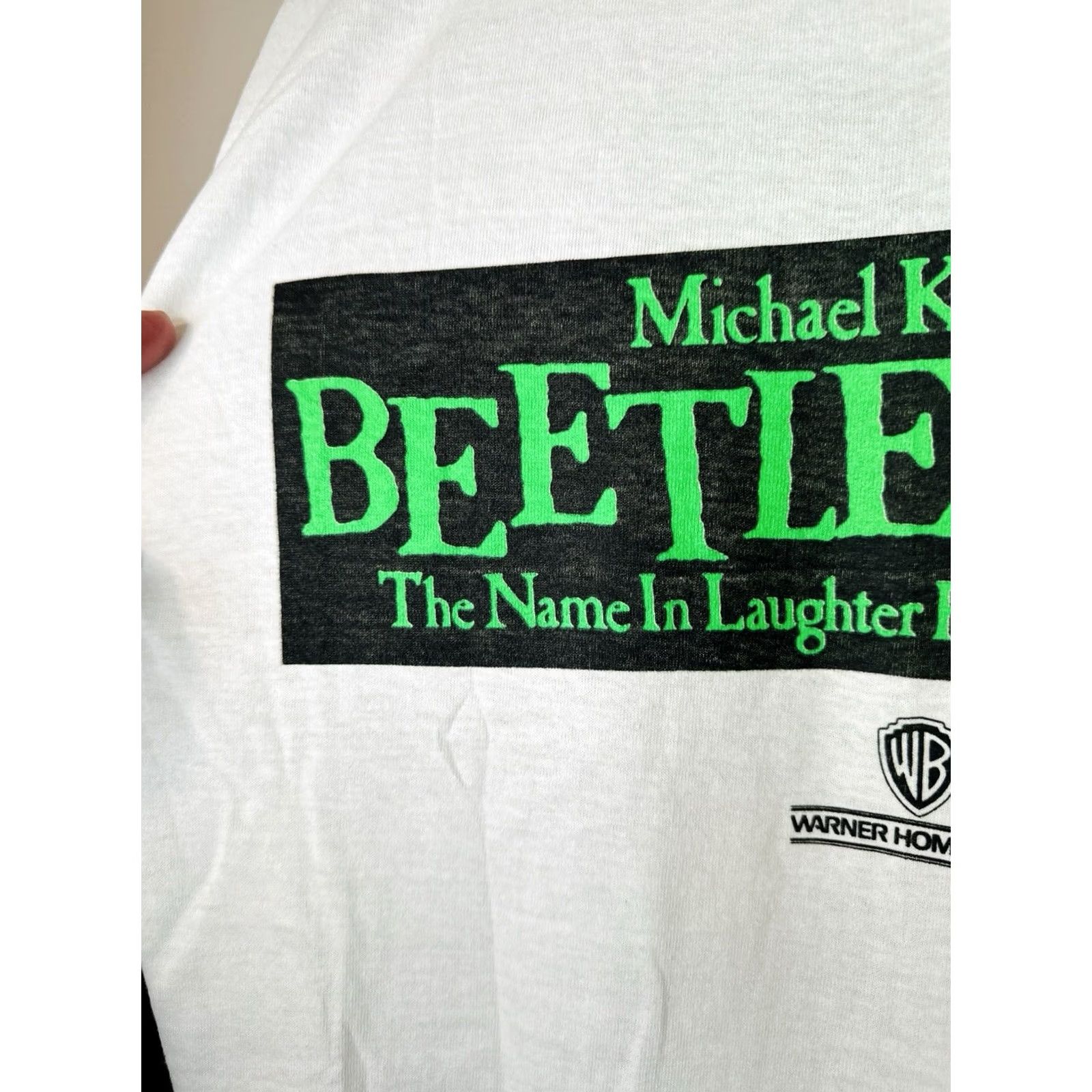 Vintage VINTAGE Beetlejuice Boo Who Movie Promo T Shirt Screen Stars White XL Shirt Mens 1980s Size US XL / EU 56 / 4 - 7 Thumbnail