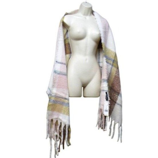 Other CEJON Women’s Plaid Pattern Oversized Blanket Scarf/ Wrap, 2 Size ONE SIZE - 1 Thumbnail