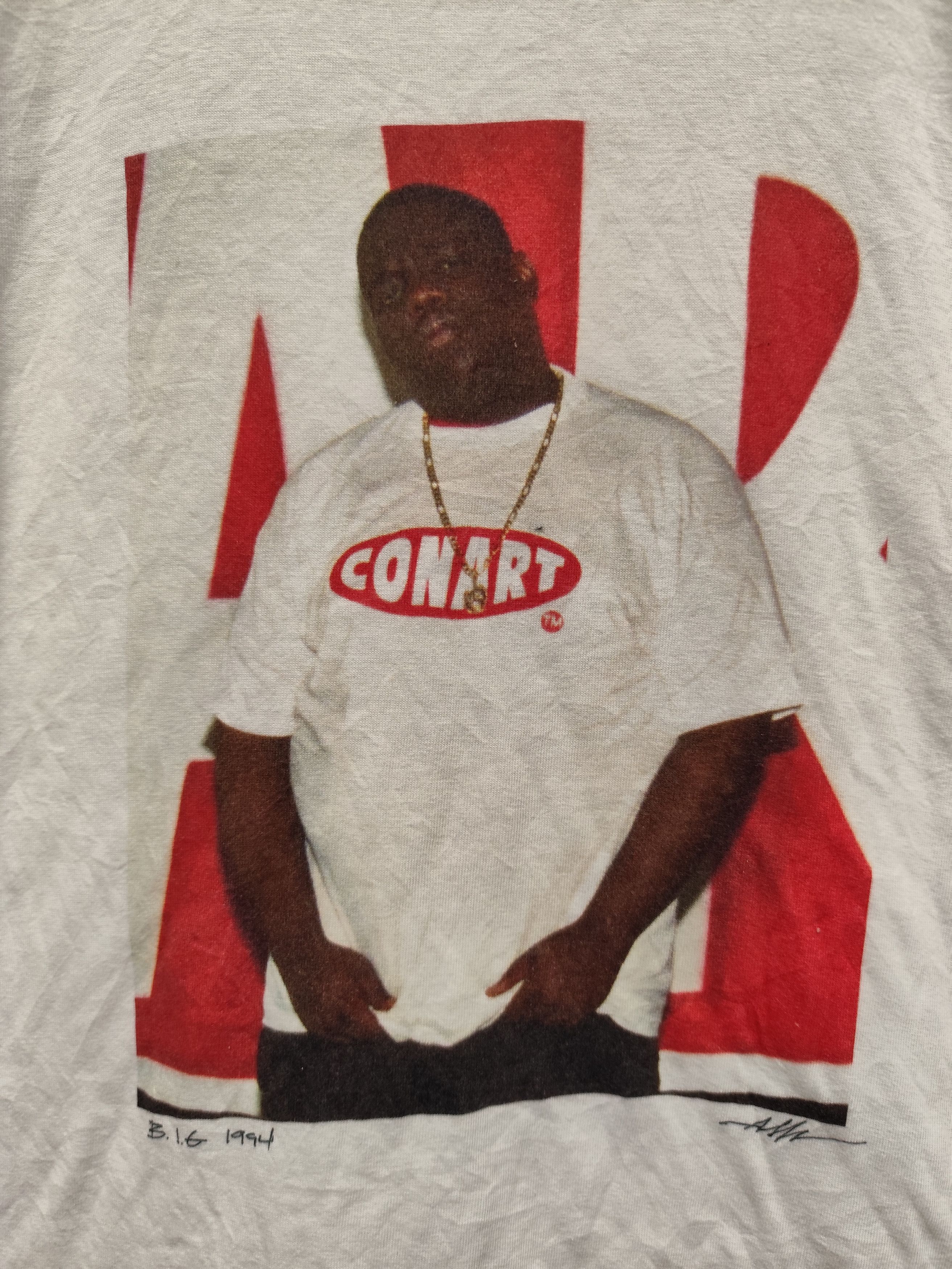 Rap Tees t shirt rap notorious big conart Size US M / EU 48-50 / 2 - 2 Thumbnail