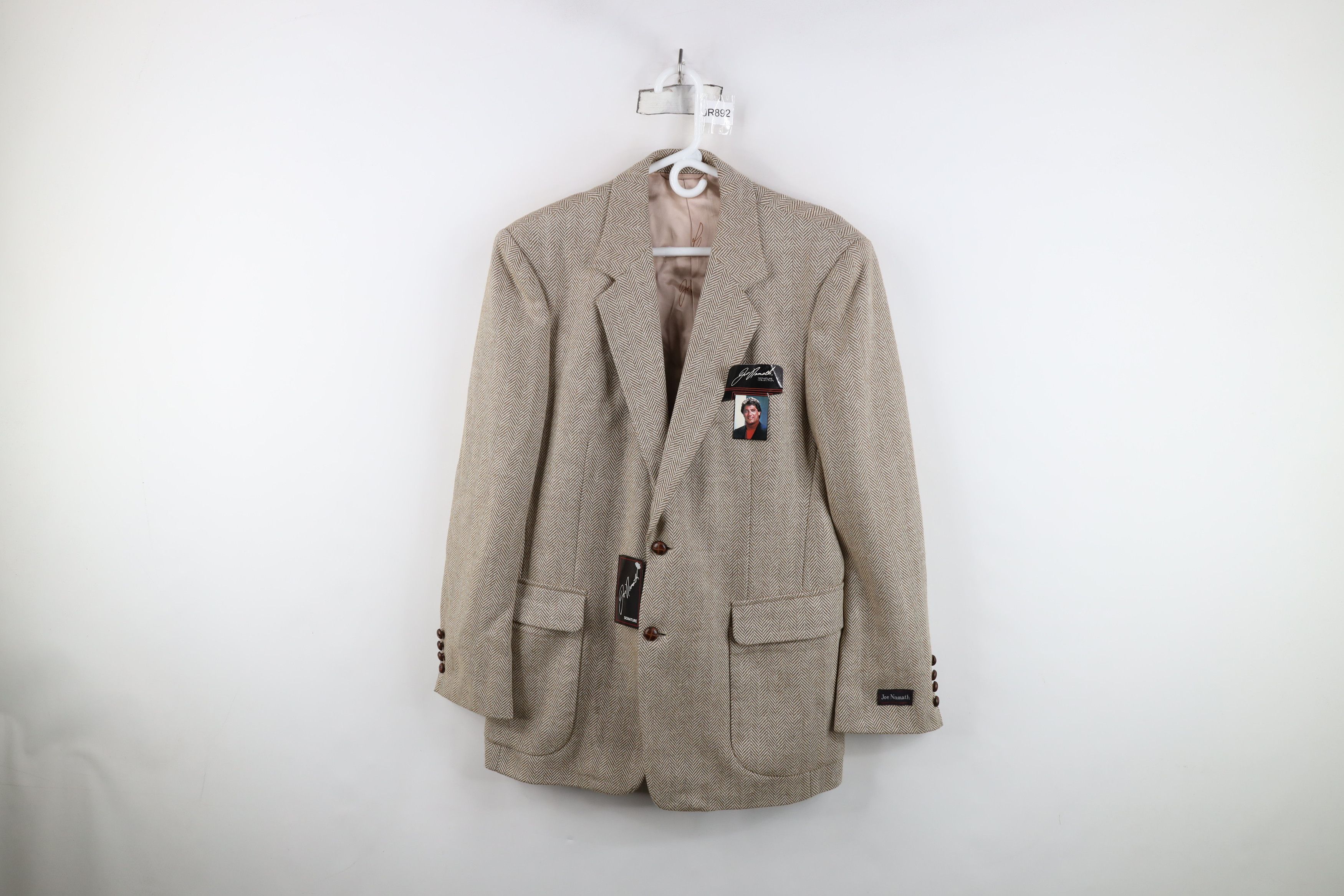 Vintage Deadstock Vintage 70s 80s Streetwear Blazer Suit Jacket Size US XXL / EU 58 / 5 - 1 Thumbnail