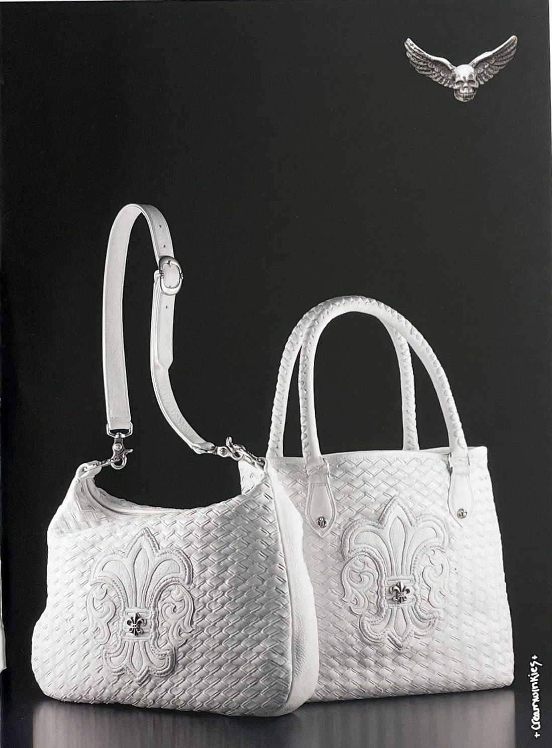 Chrome Hearts Chrome Hearts white bag 9x11 Framed poster Size ONE SIZE - 2 Thumbnail