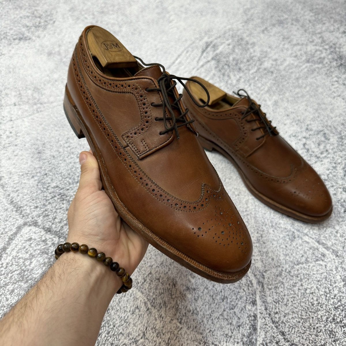 Johnston & Murphy Johnston&Murphy Mens brogues oxfords Size US 10.5 / EU 43-44 - 3 Thumbnail