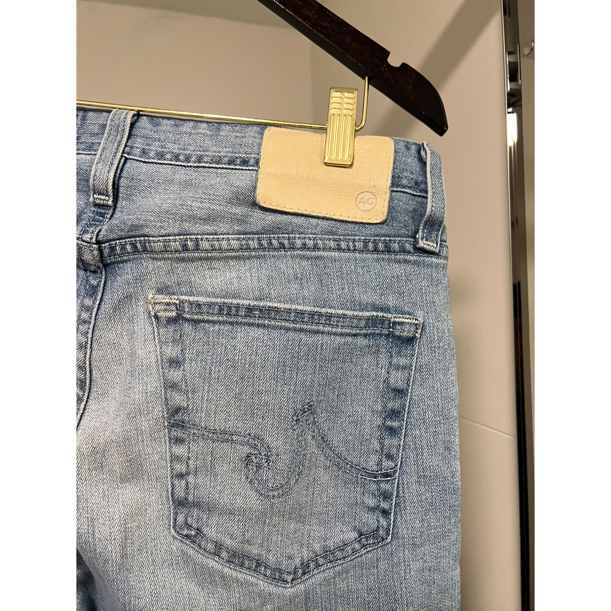 AG Adriano Goldschmied Adriano Goldschmied The Matchbox Slim Straight Men’s Jeans - Size US 30 / EU 46 - 4 Thumbnail