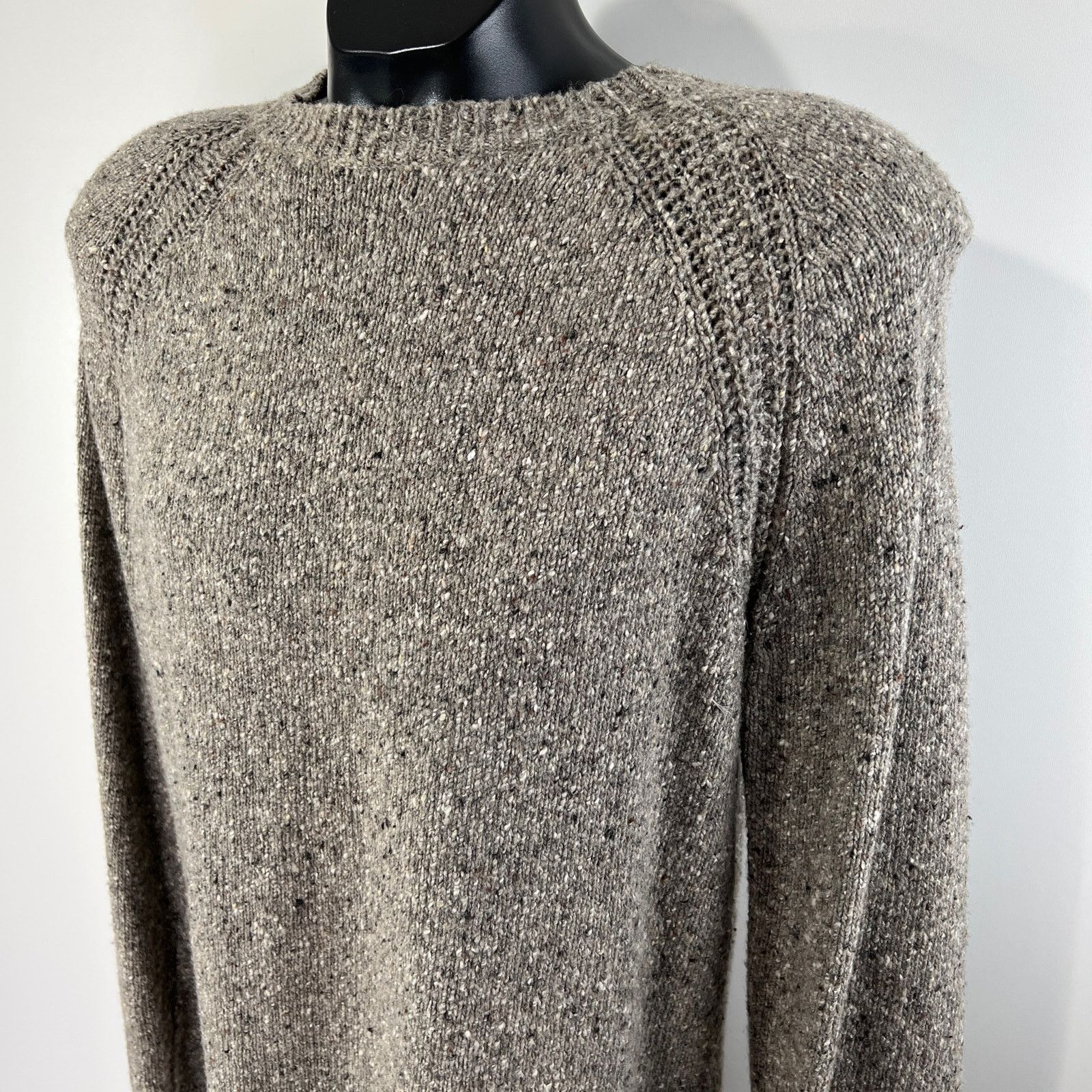 J.Crew J. Crew Dongal Tweed Knit Wool Crewneck Pullover Sweater Size US M / EU 48-50 / 2 - 4 Thumbnail