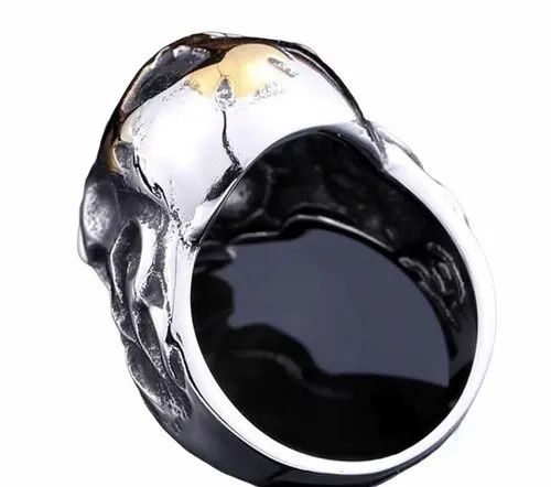 Other Vintage Skull Ring Size ONE SIZE - 3 Thumbnail