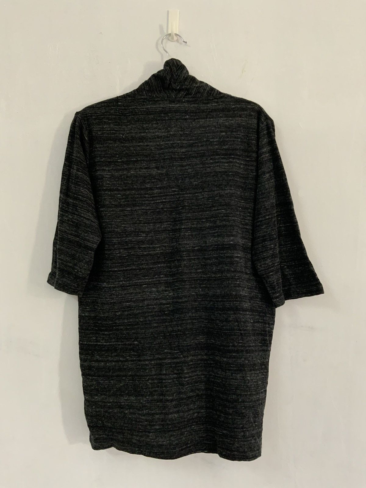 Mossimo Mossimo Black Short Sleeve Cardigan Light Jacket Size US L / EU 52-54 / 3 - 2 Thumbnail