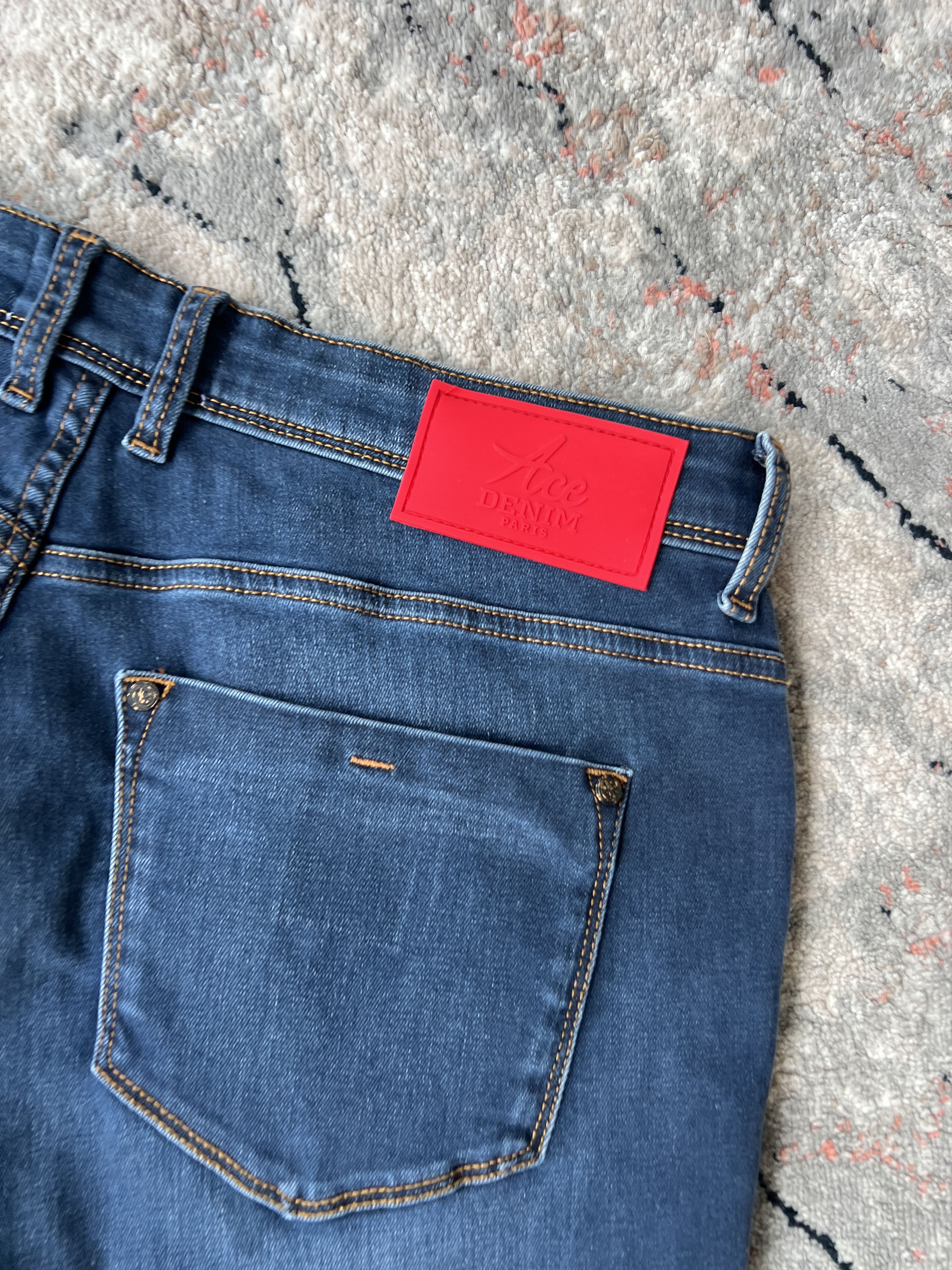 Handmade Ace Denim Paris Handmade Jeans Size US 34 / EU 50 - 13 Thumbnail