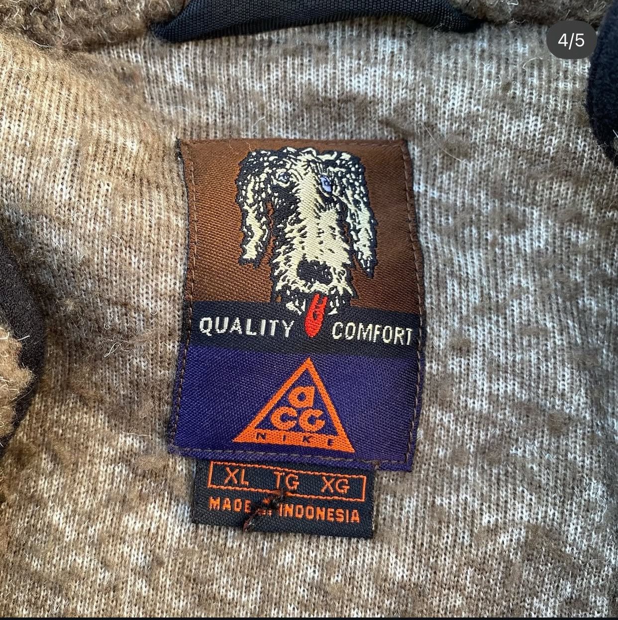 Nike ACG Nike ACG vintage 90s Deep pile Size US XL / EU 56 / 4 - 5 Thumbnail