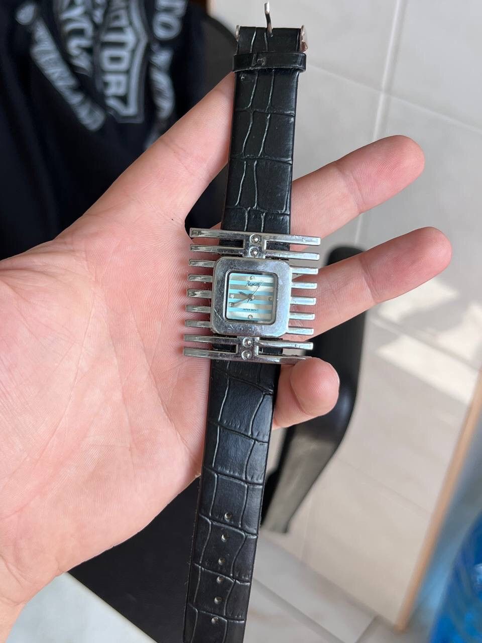 Other Vintage 90s dial futuristic style quartz silver watch Japan Size ONE SIZE - 4 Thumbnail