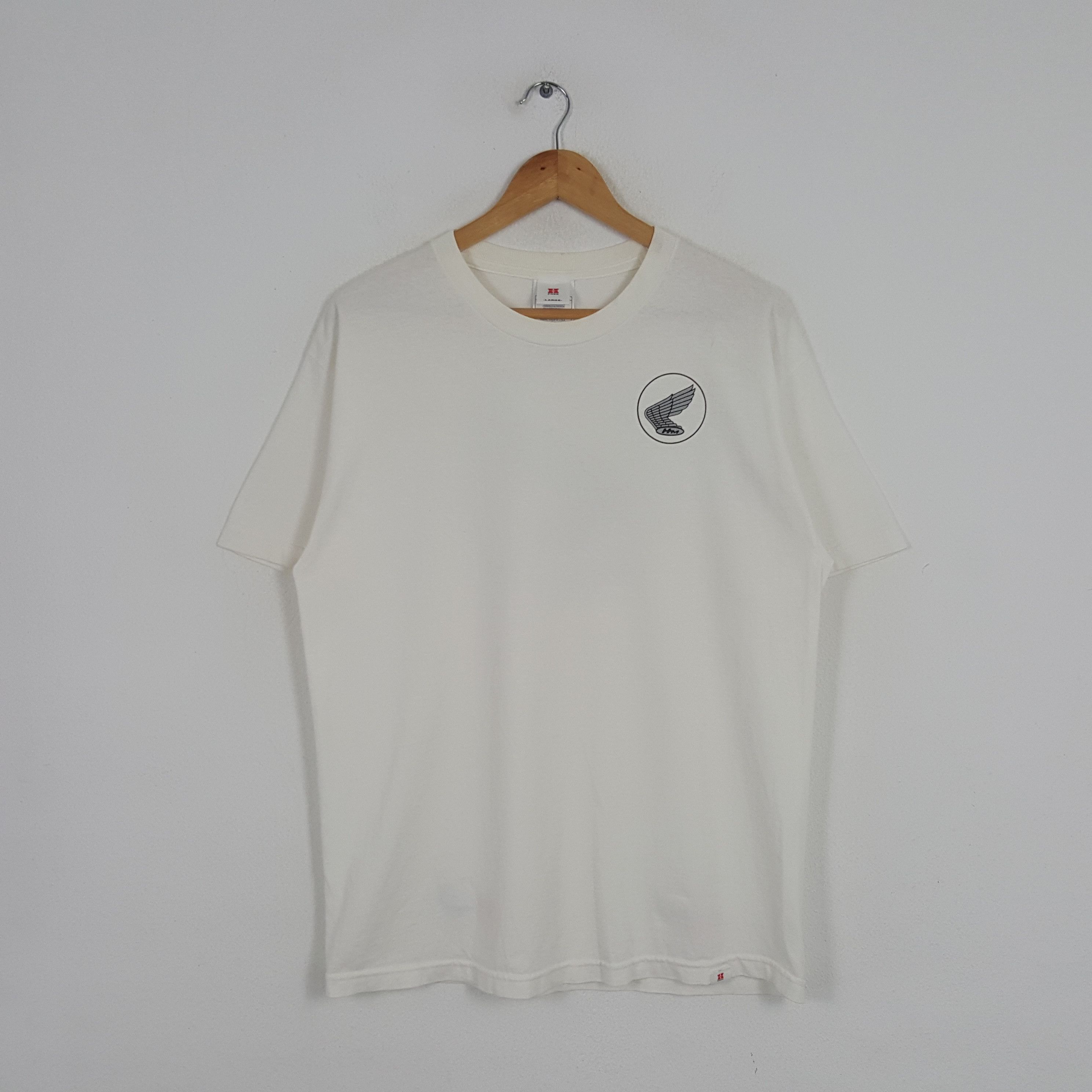 Honda × Vintage Vintage Honda History Of Wing Japanese Racing Team Tshirt Size US L / EU 52-54 / 3 - 3 Thumbnail