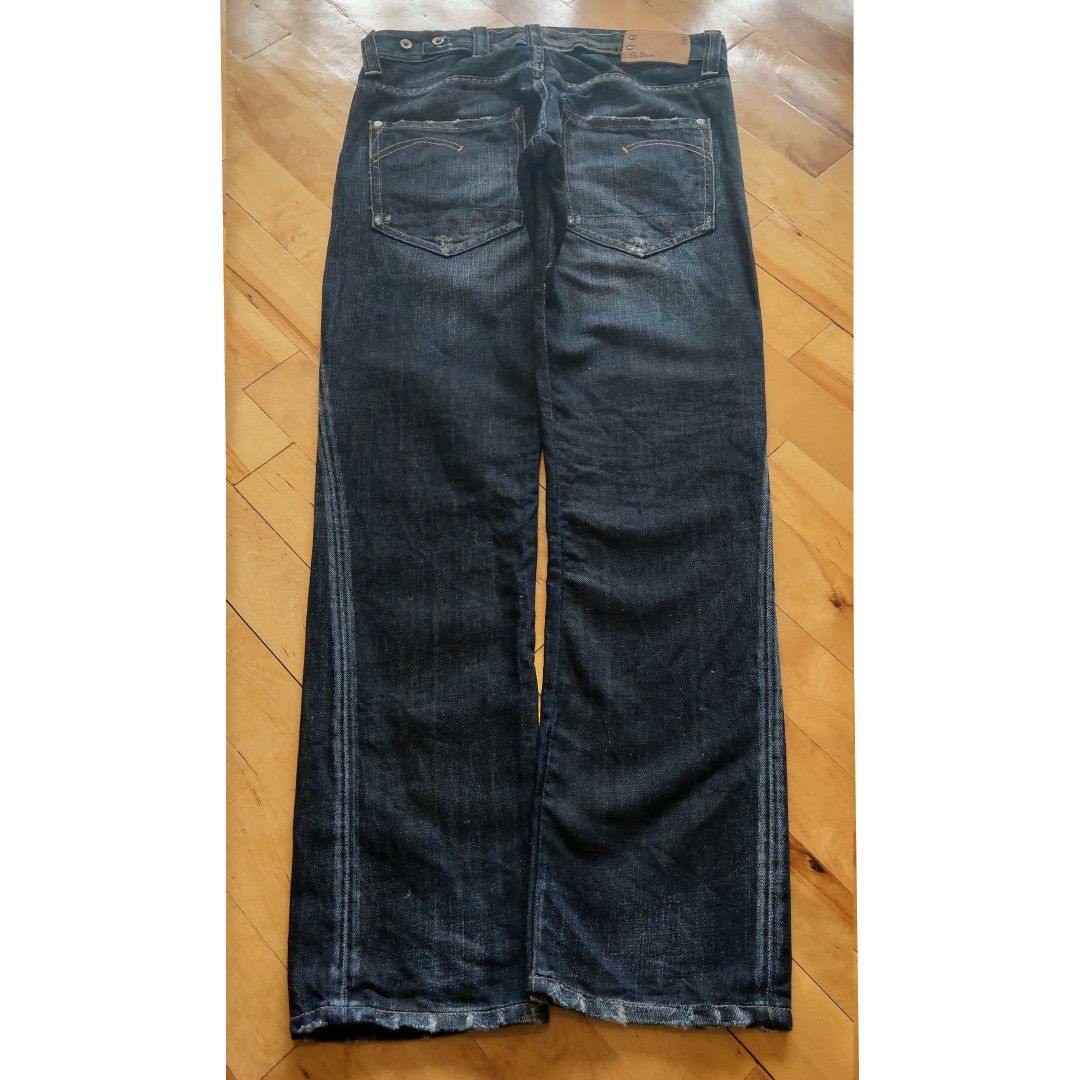 G-Star Stacked Mid Skinny Pants Flared Alt Neo Denim 3301 Size US 33 - 16 Thumbnail
