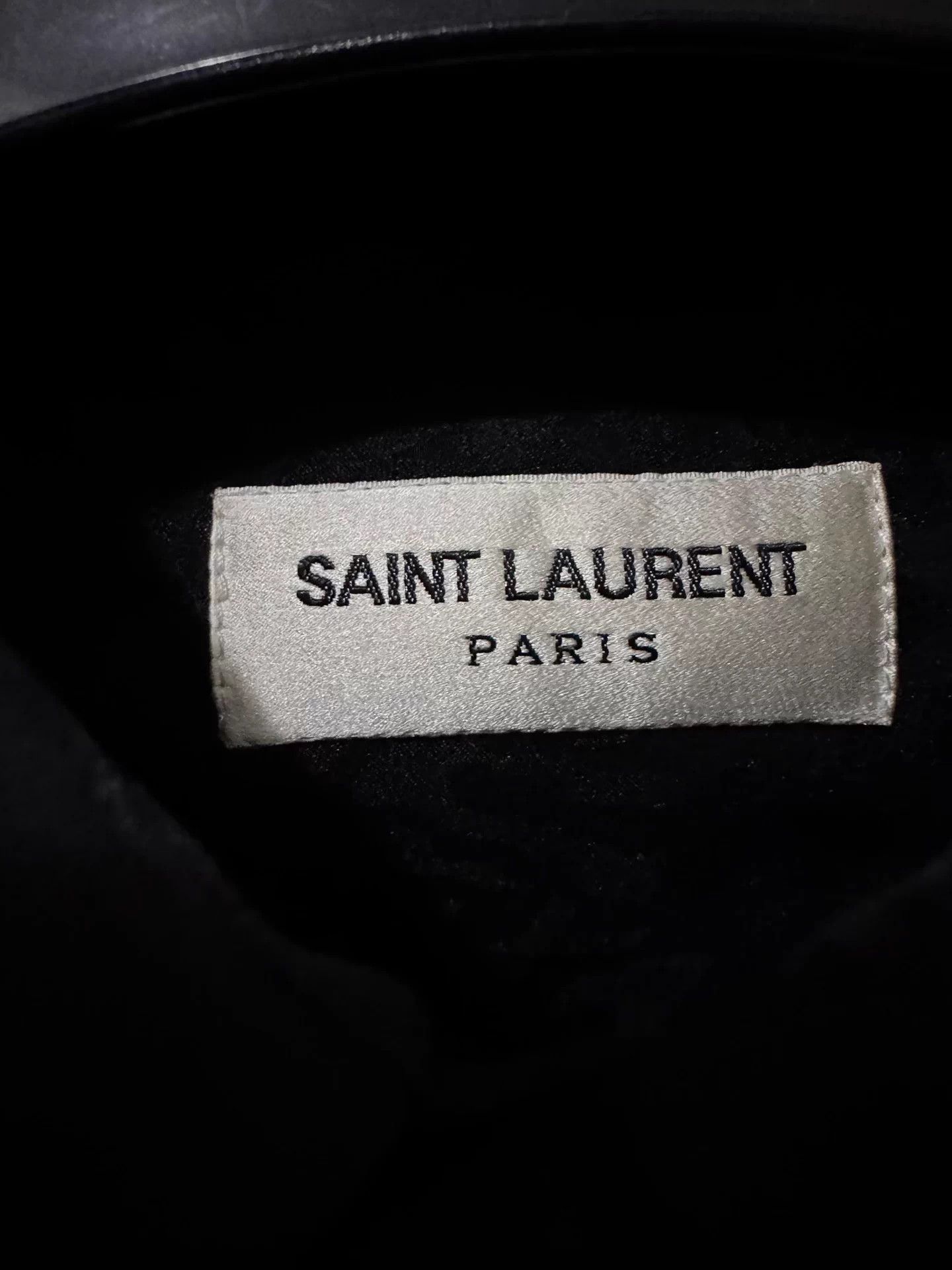 Saint Laurent Paris Saint Laurent SLP20FW runway style mulberry silk shirt Size US M / EU 48-50 / 2 - 6 Thumbnail