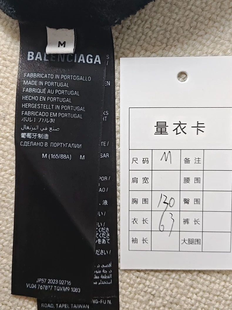 Balenciaga Balenciaga 24ss Black 3M Laser Logo Hoodie-2506 Size US M / EU 48-50 / 2 - 6 Thumbnail