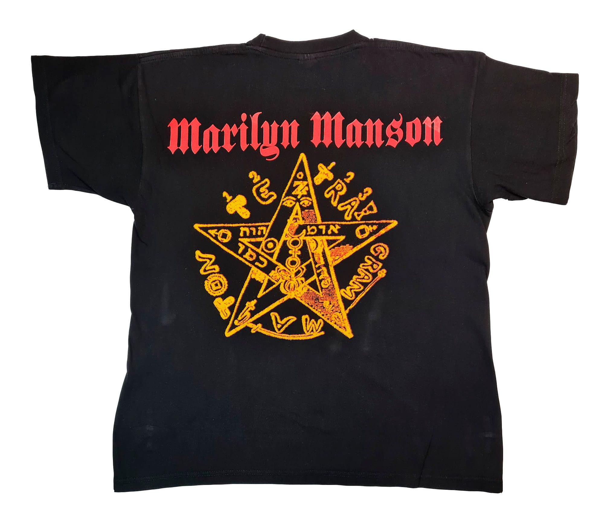 Other Marilyn Manson - Golden Mask - 2001 Vintage Size L RARE Vtg Size US L / EU 52-54 / 3 - 2 Thumbnail