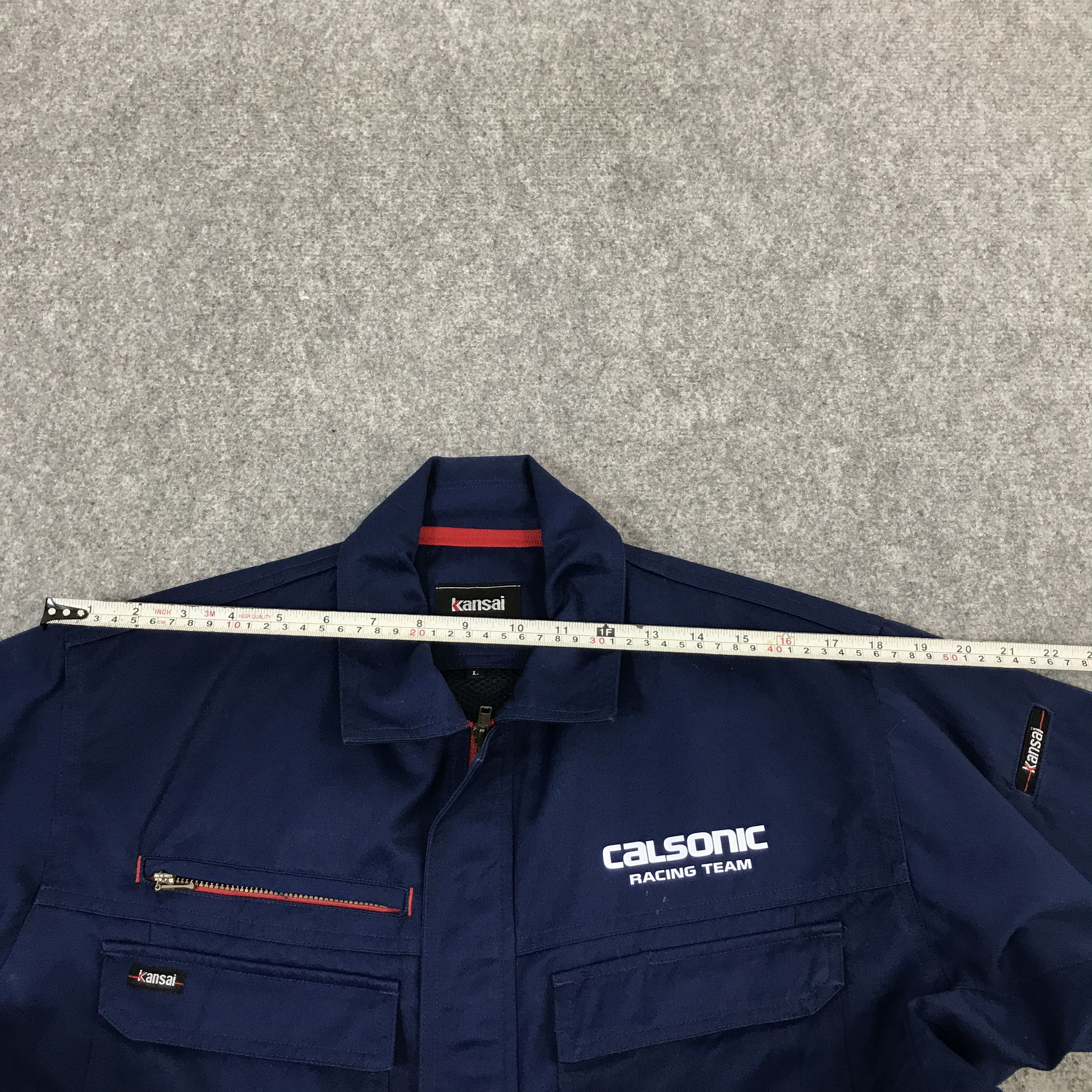 Japanese Brand CALSONIC RACING TEAM NISSAN F1 JAPAN JACKET Size US L / EU 52-54 / 3 - 9 Thumbnail