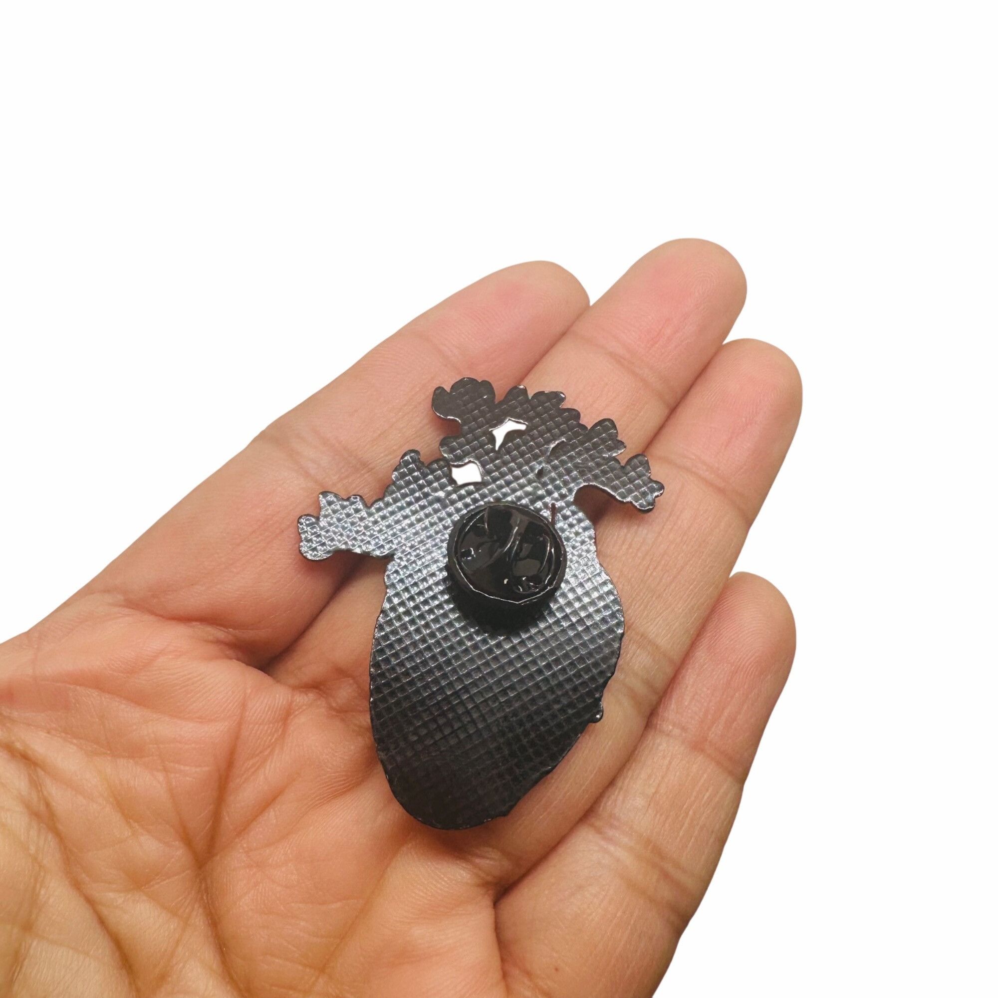 Other 🤩Broch Organ Tree Of Life Heart Shape Enamel Pin Spooky Lar Size ONE SIZE - 3 Thumbnail
