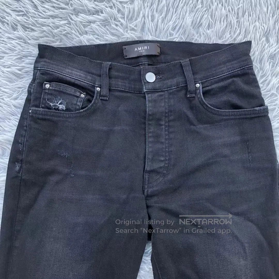 Amiri Amiri Shotgun Distressed Jeans. Size US 30 / EU 46 - 4 Thumbnail