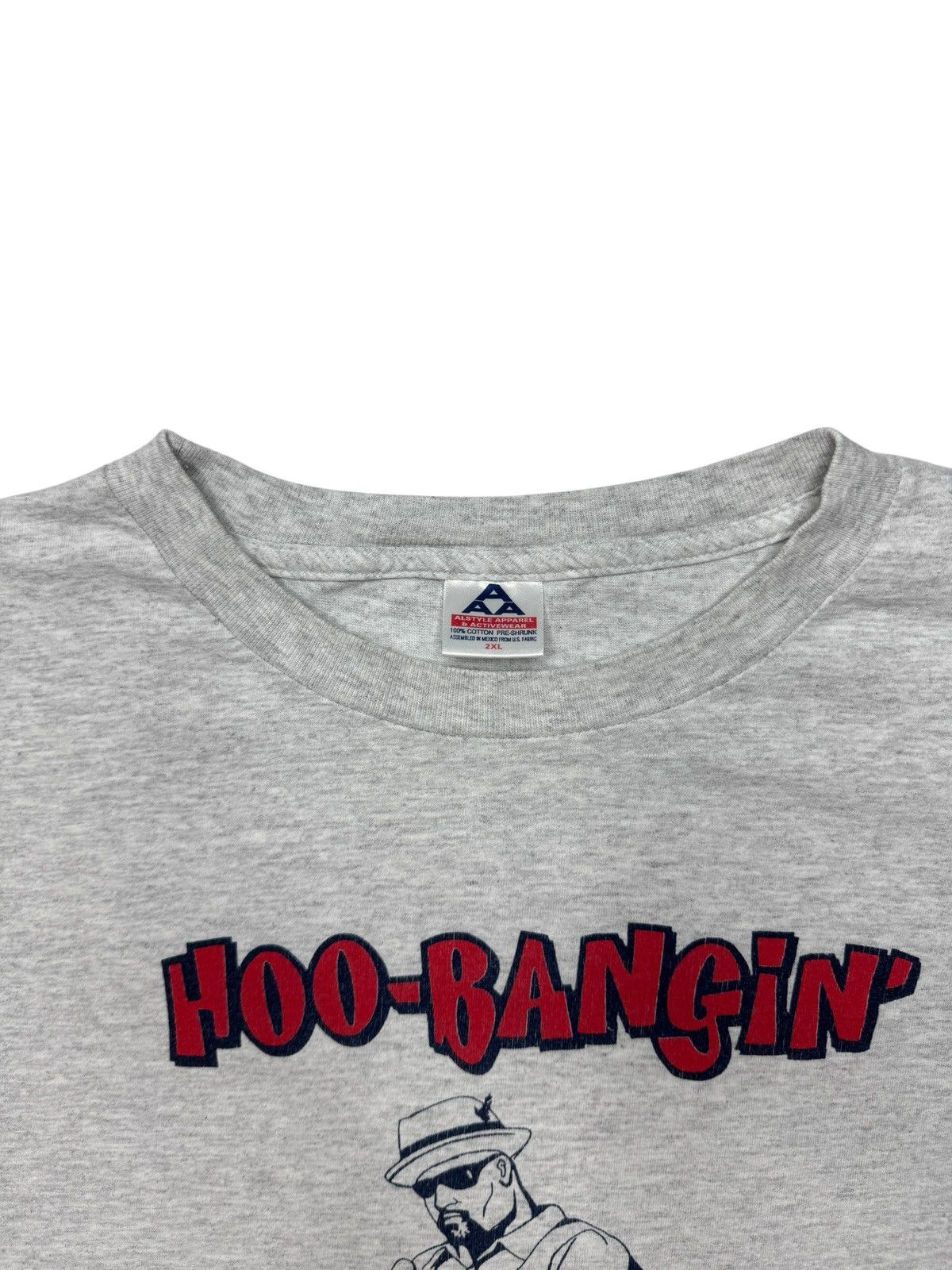 Rap Tees Vintage 1998 Hoo Bangin Records Rap Tee Shirt Size US XXL / EU 58 / 5 - 4 Thumbnail