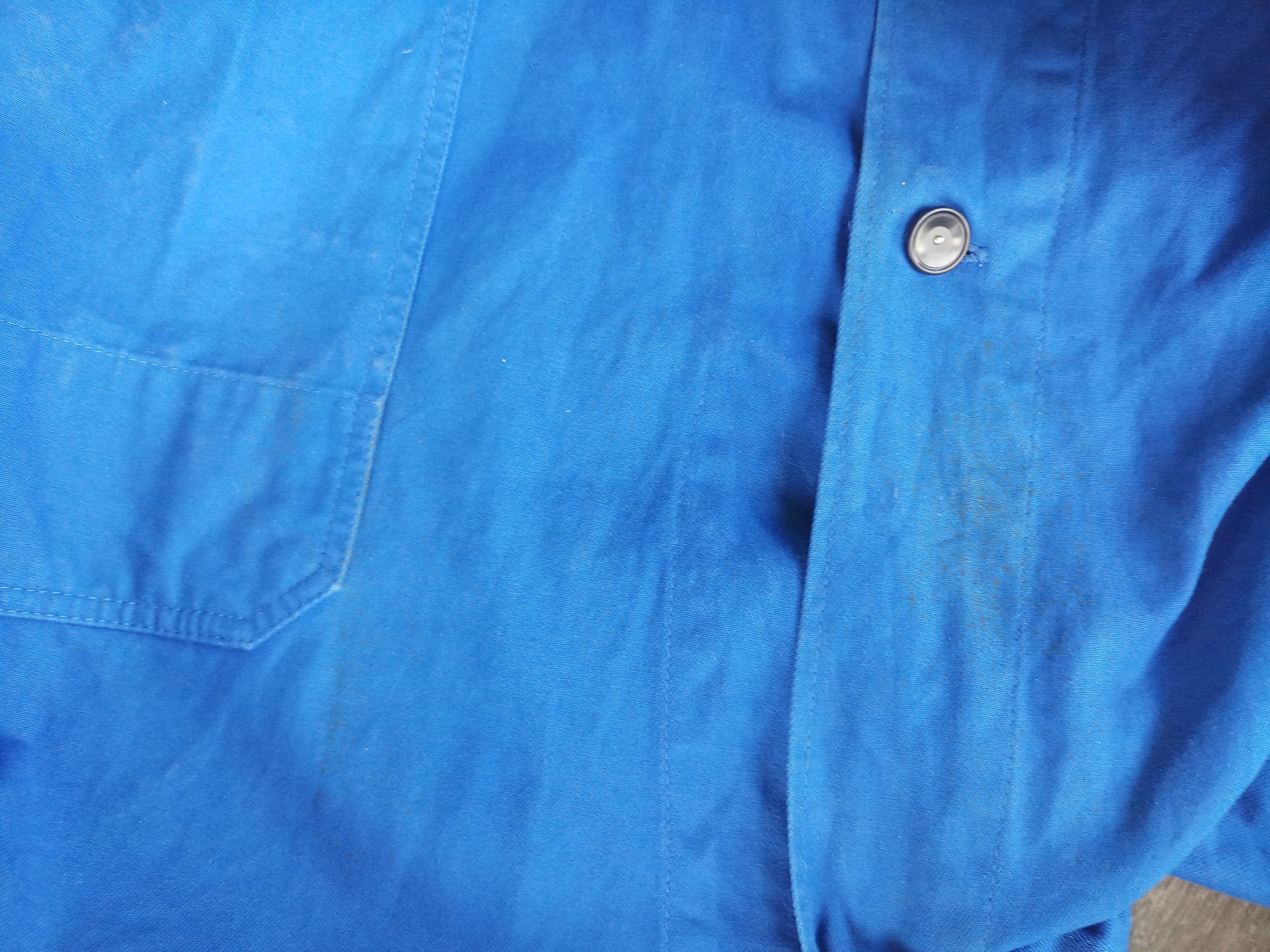 French Connection VTG 70s KLM Kleding Sanfor size 52 ,L,French work jacket Size US L / EU 52-54 / 3 - 7 Thumbnail