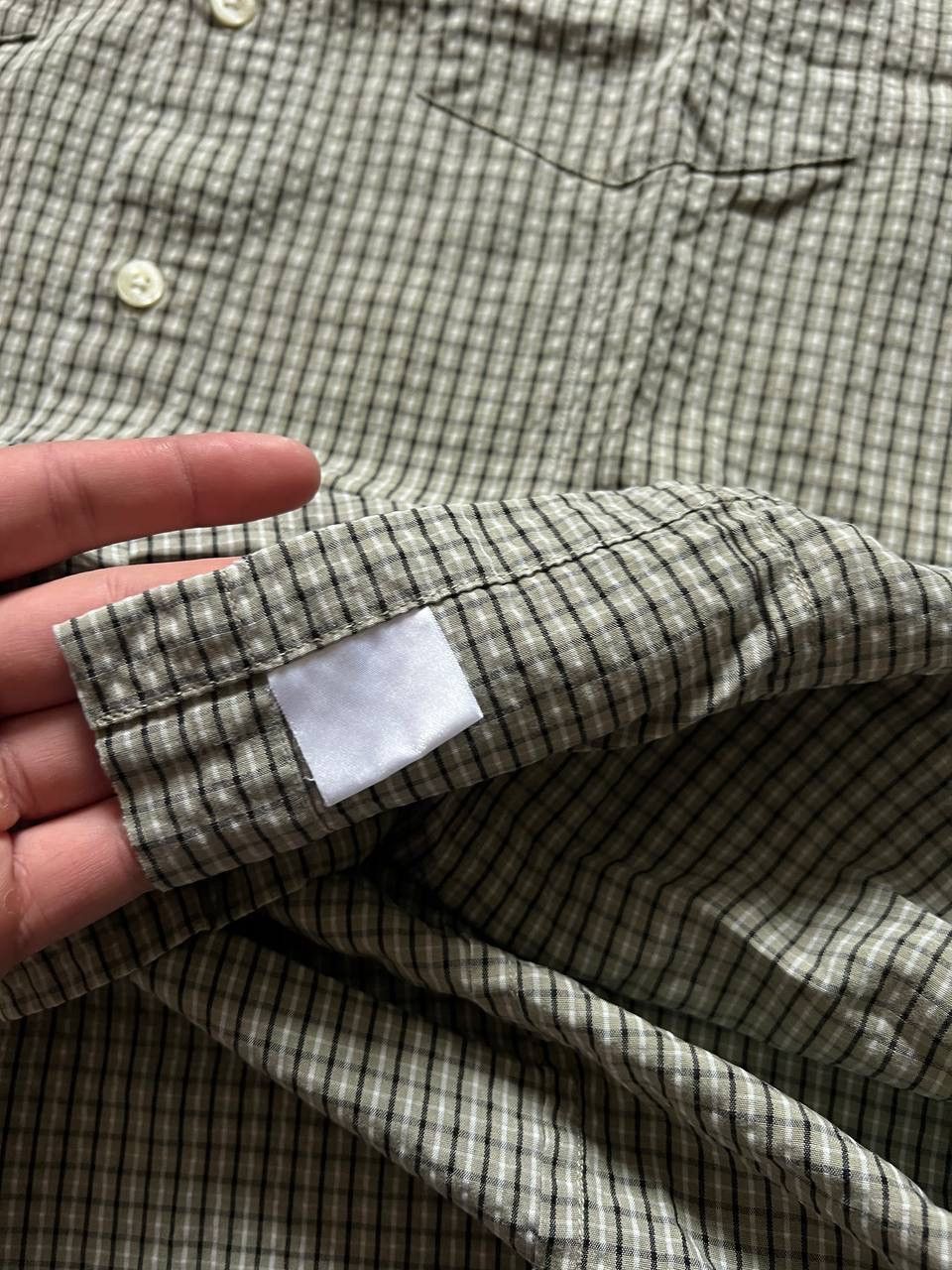 Barbour Barbour Linen Mix Short Sleeve Check Summer Shirt Size XL Size US XL / EU 56 / 4 - 8 Thumbnail
