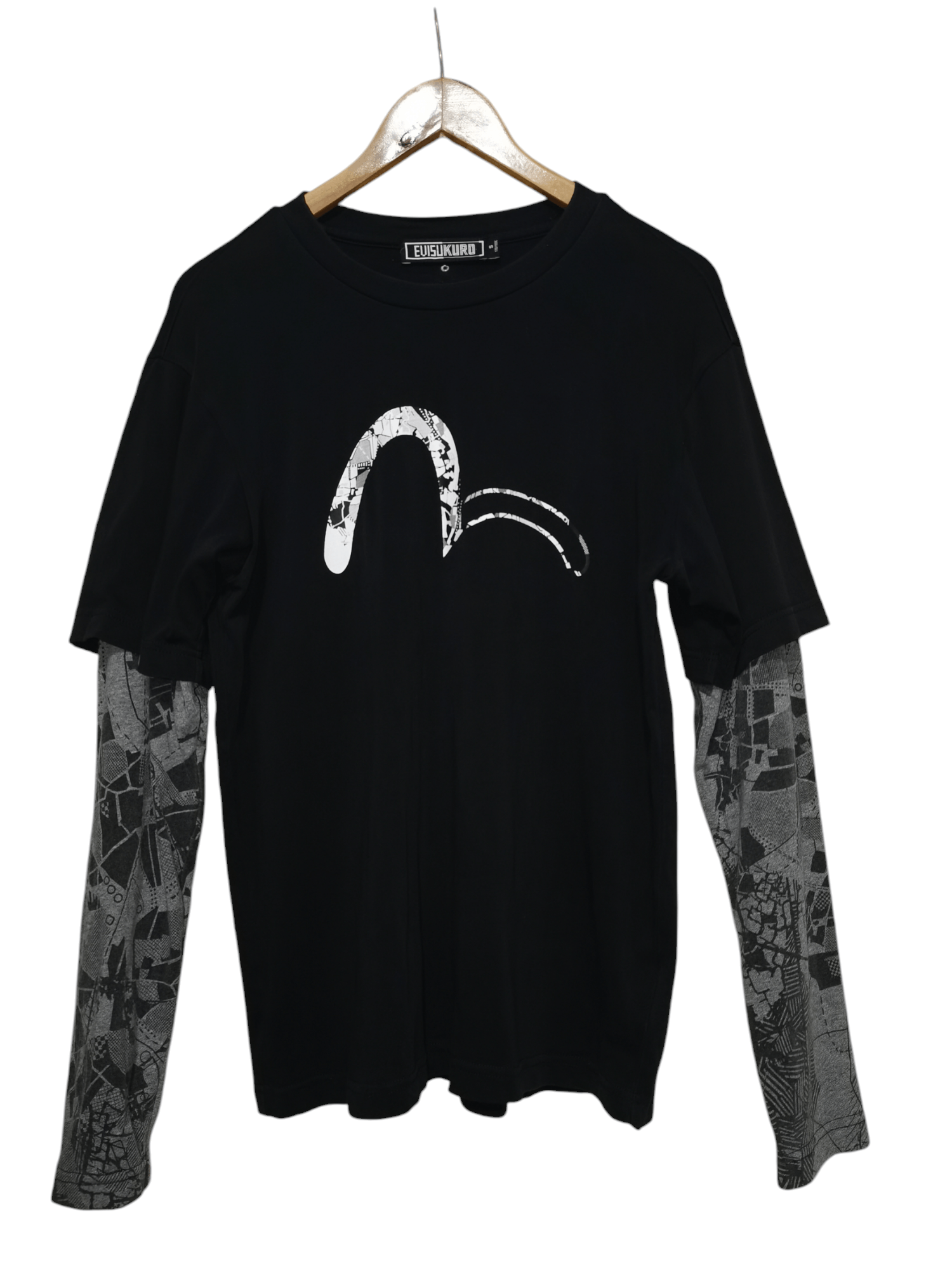 Evisu Evisu Kuro long sleeve shirt Size US S / EU 44-46 / 1 - 1 Thumbnail