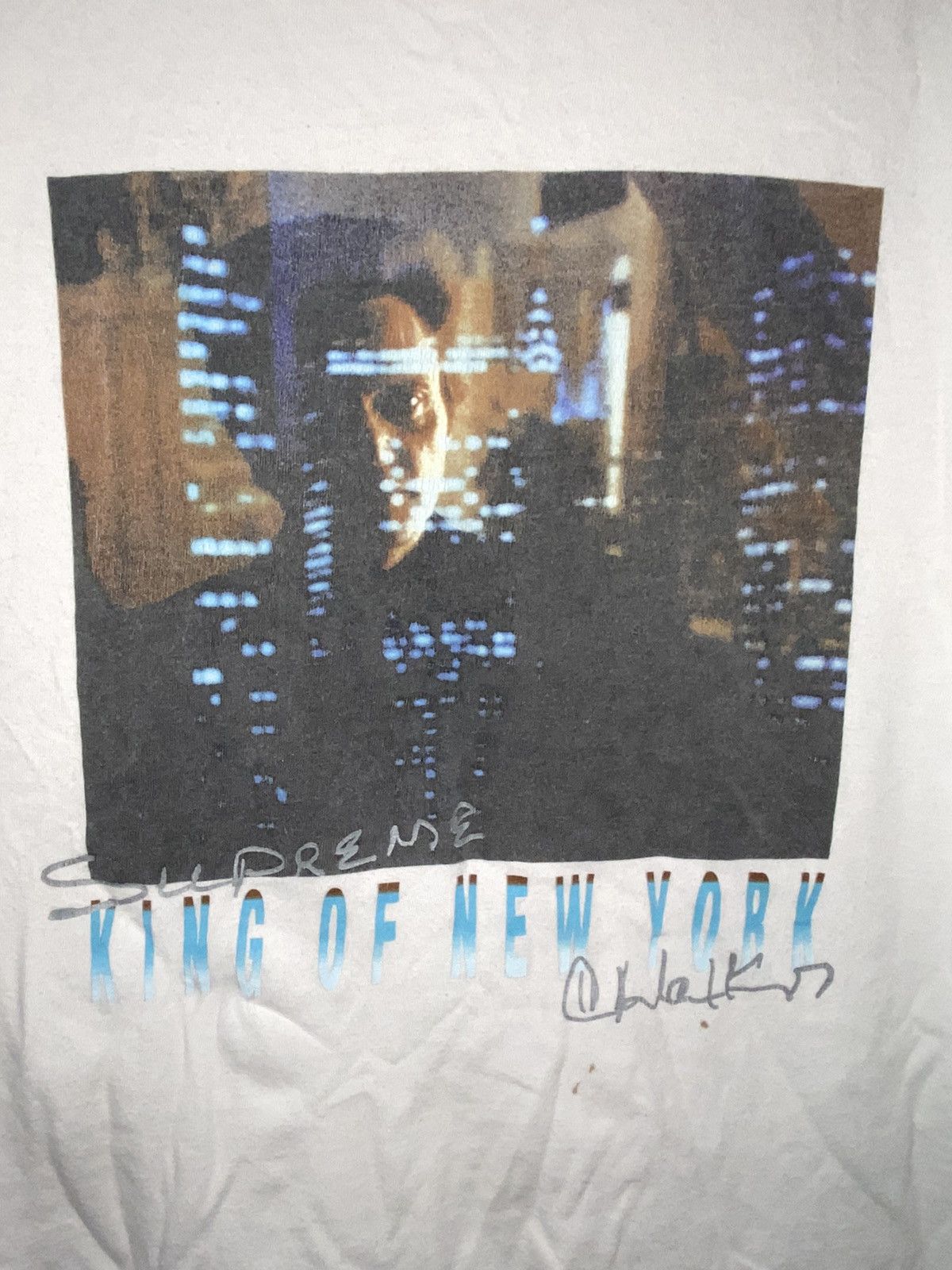 Supreme Supreme SS19 Christopher Walken King Of New York Tee Size US M / EU 48-50 / 2 - 4 Thumbnail