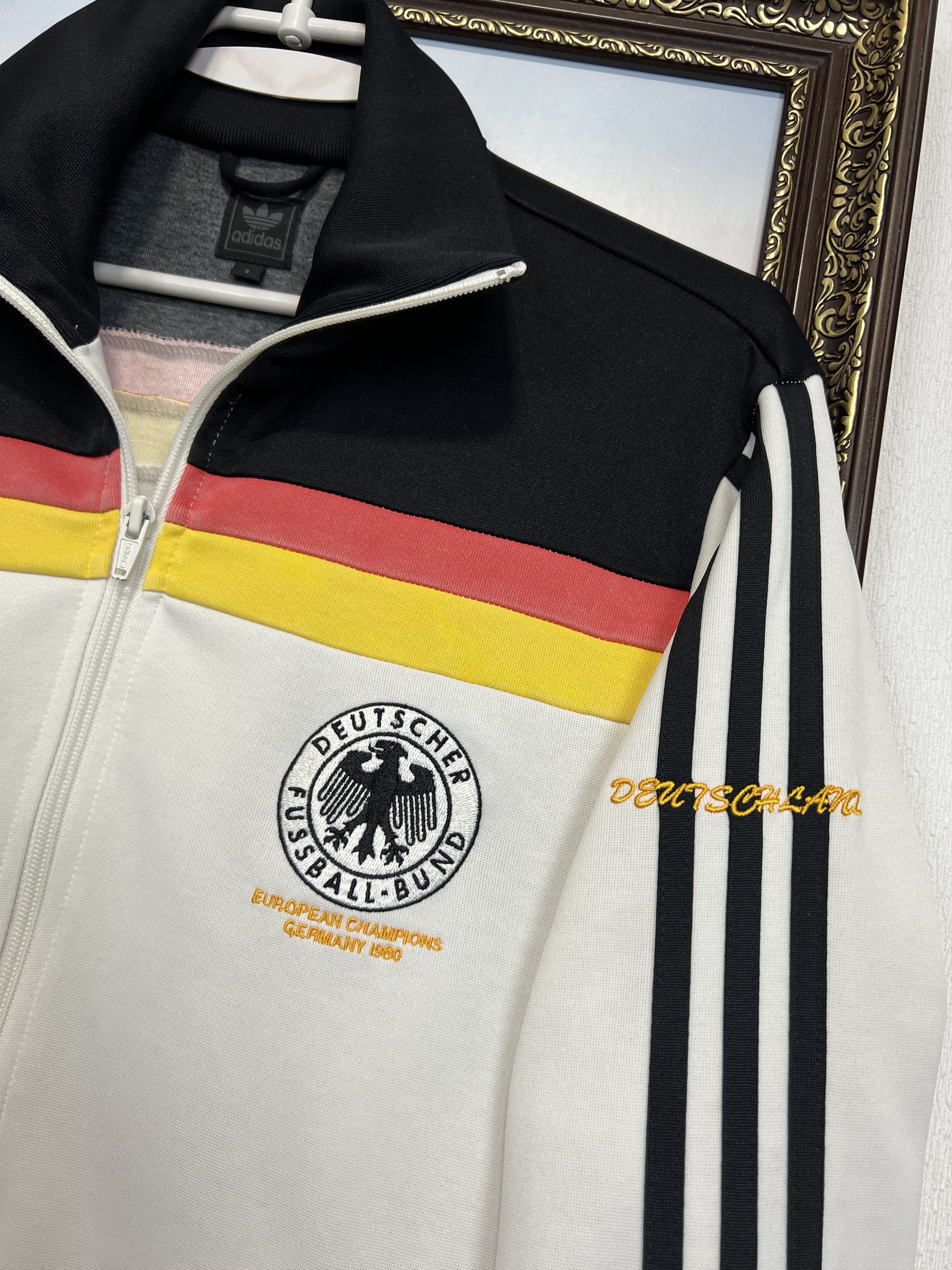 Adidas Originals Germany World Cup Football Jacket Soccer Track Top Size US S / EU 44-46 / 1 - 4 Thumbnail