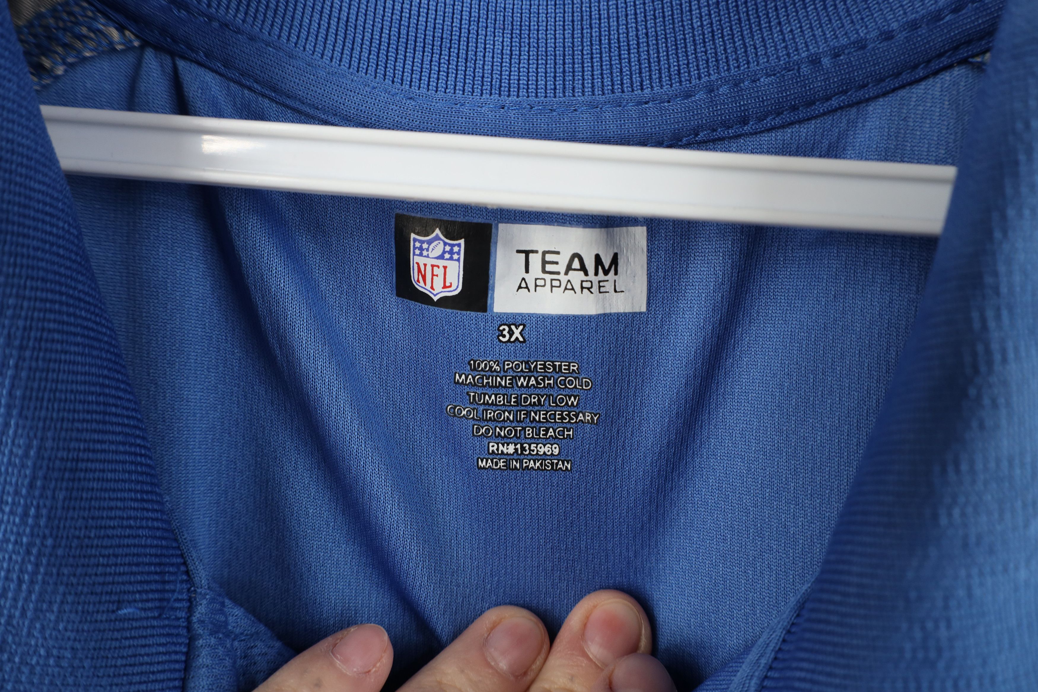 Vintage Deadstock Vintage Y2K Detroit Lions Football Golf Polo Shirt Size US XXL / EU 58 / 5 - 12 Thumbnail