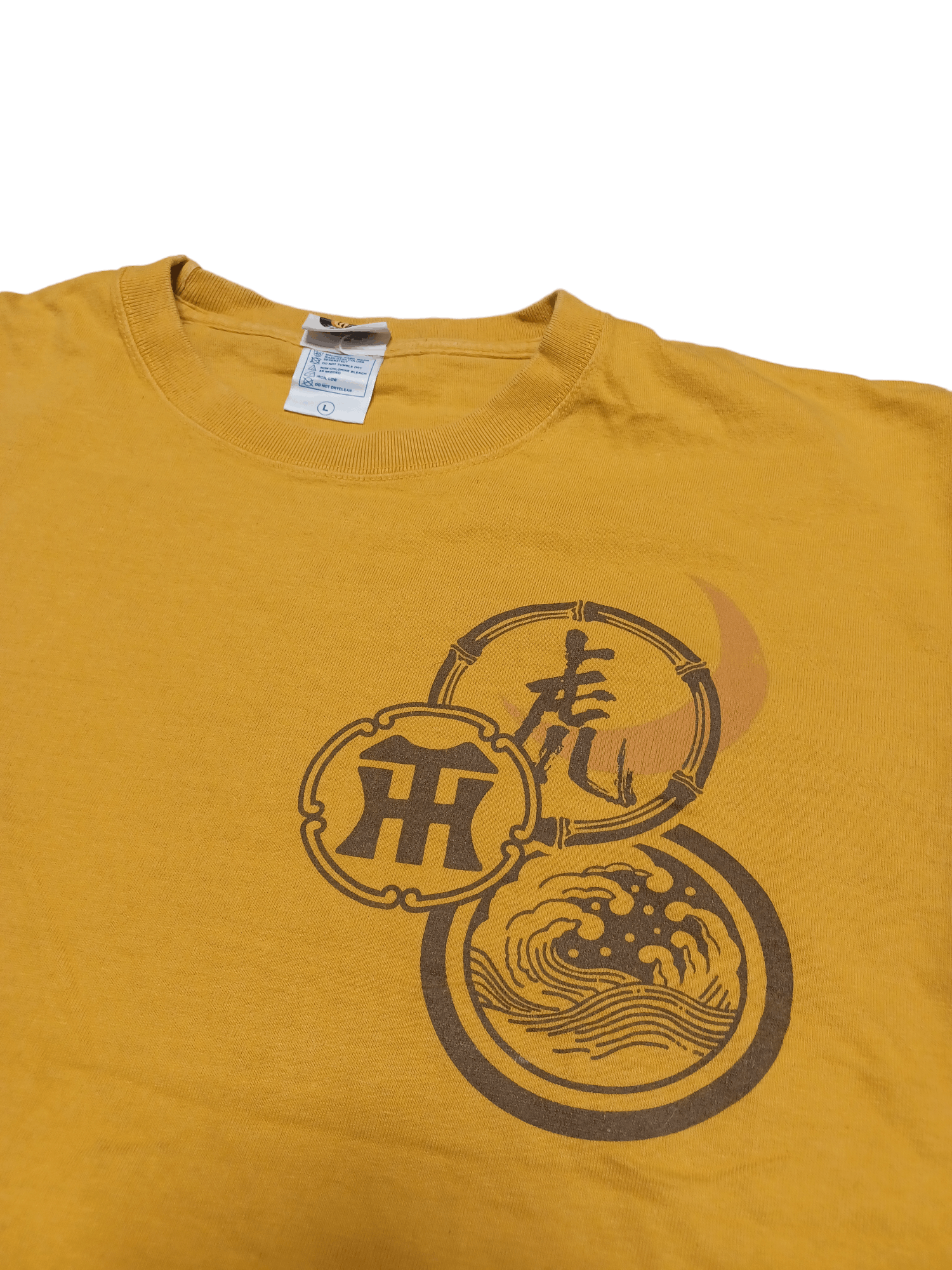 Japanese Brand HANSHIN TIGERS JAPANESE STYLE DRAGON VINTAGE TEE Size US L / EU 52-54 / 3 - 4 Thumbnail