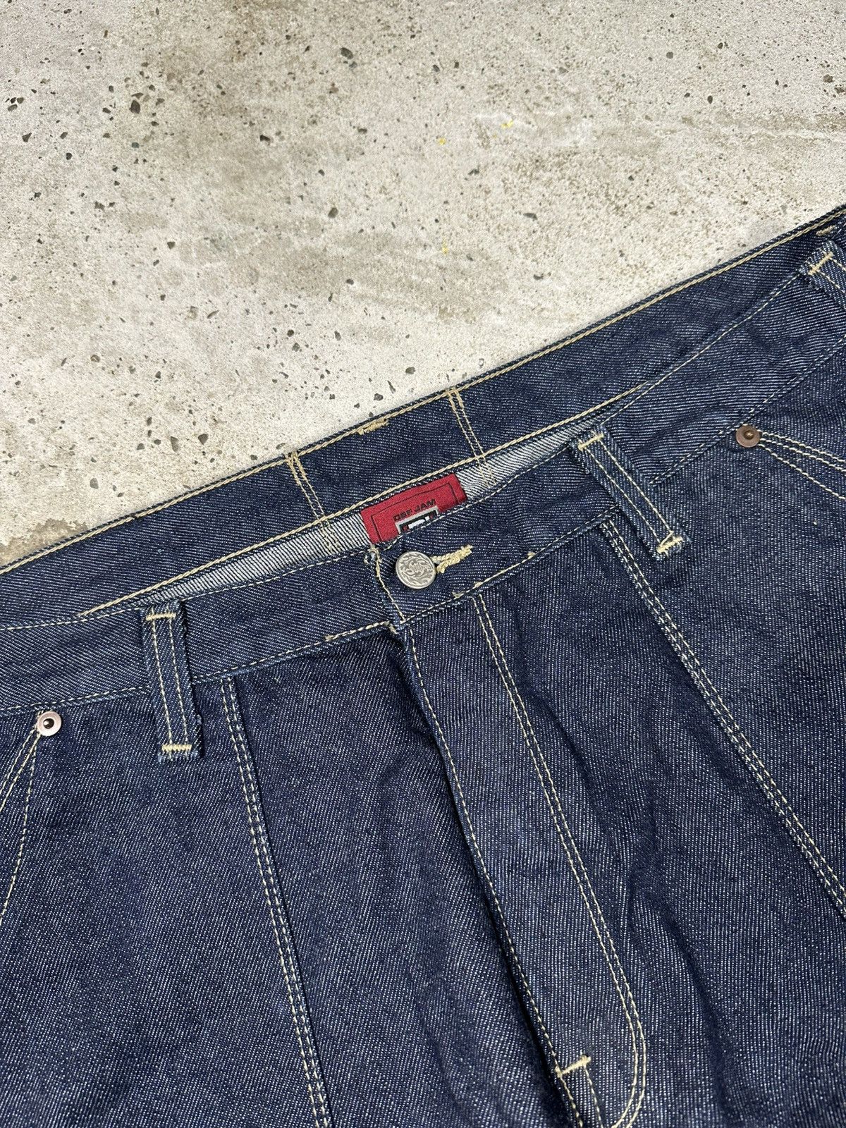 JNCO × Vintage Vintage Y2K Def Jam University Baggy Carpenter Denim Pants Size US 38 / EU 54 - 15 Thumbnail