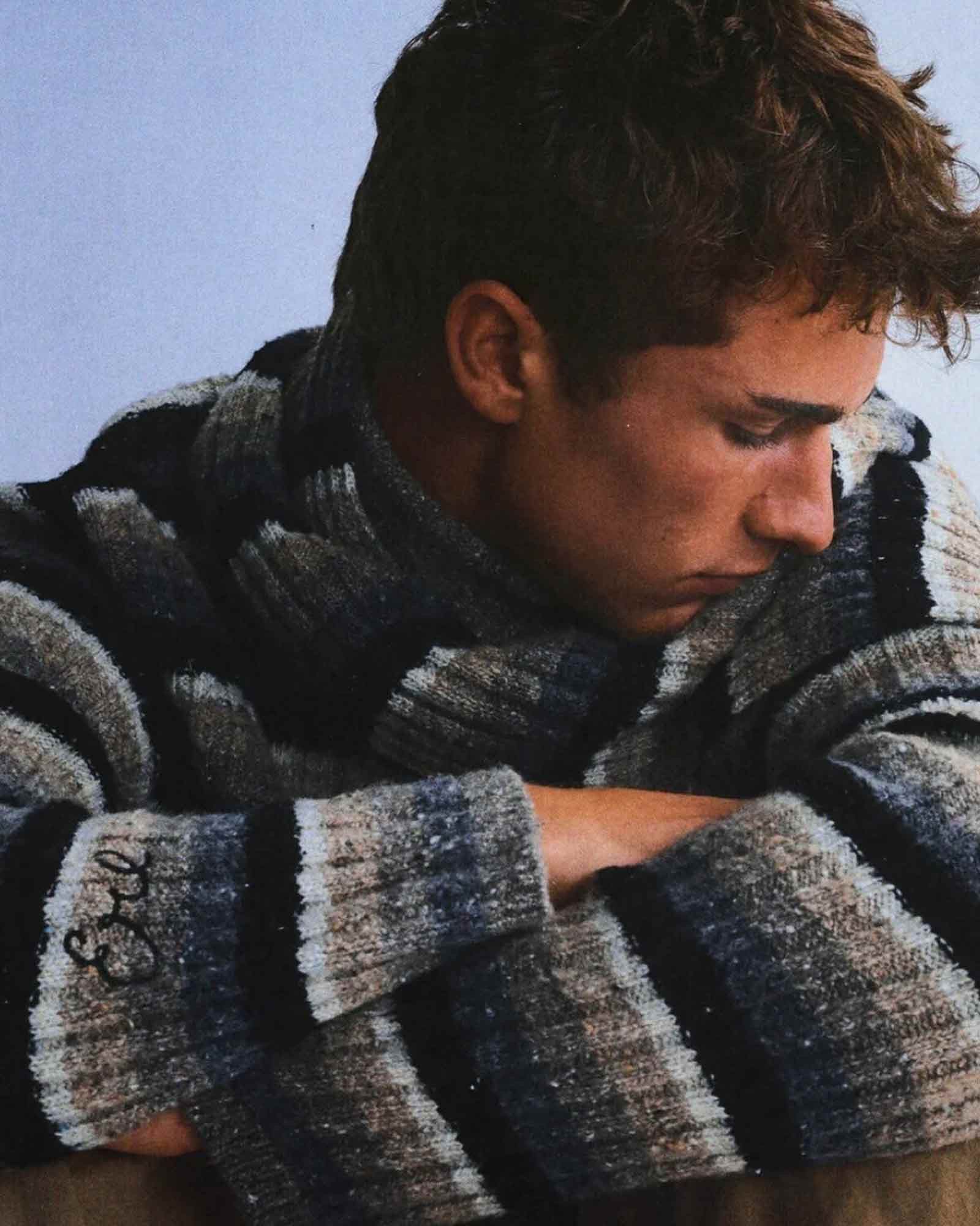ERL FW24 Striped Turtleneck Size US M / EU 48-50 / 2 - 6 Thumbnail
