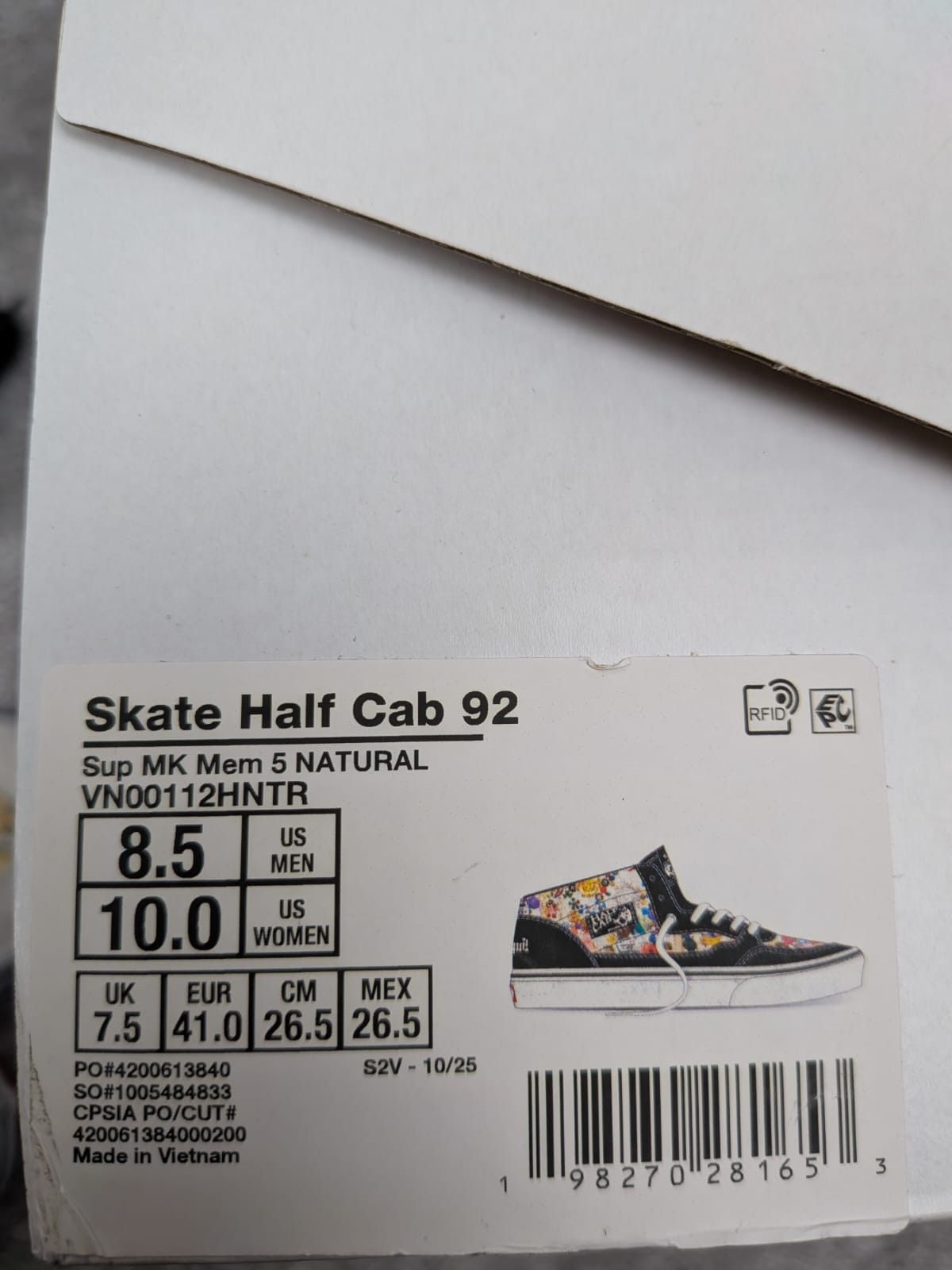 Supreme × Vans Supreme x Vans Half Cab “Mike Kelley” – Size 41 / US 8 Size US 8 / EU 41 - 9 Thumbnail