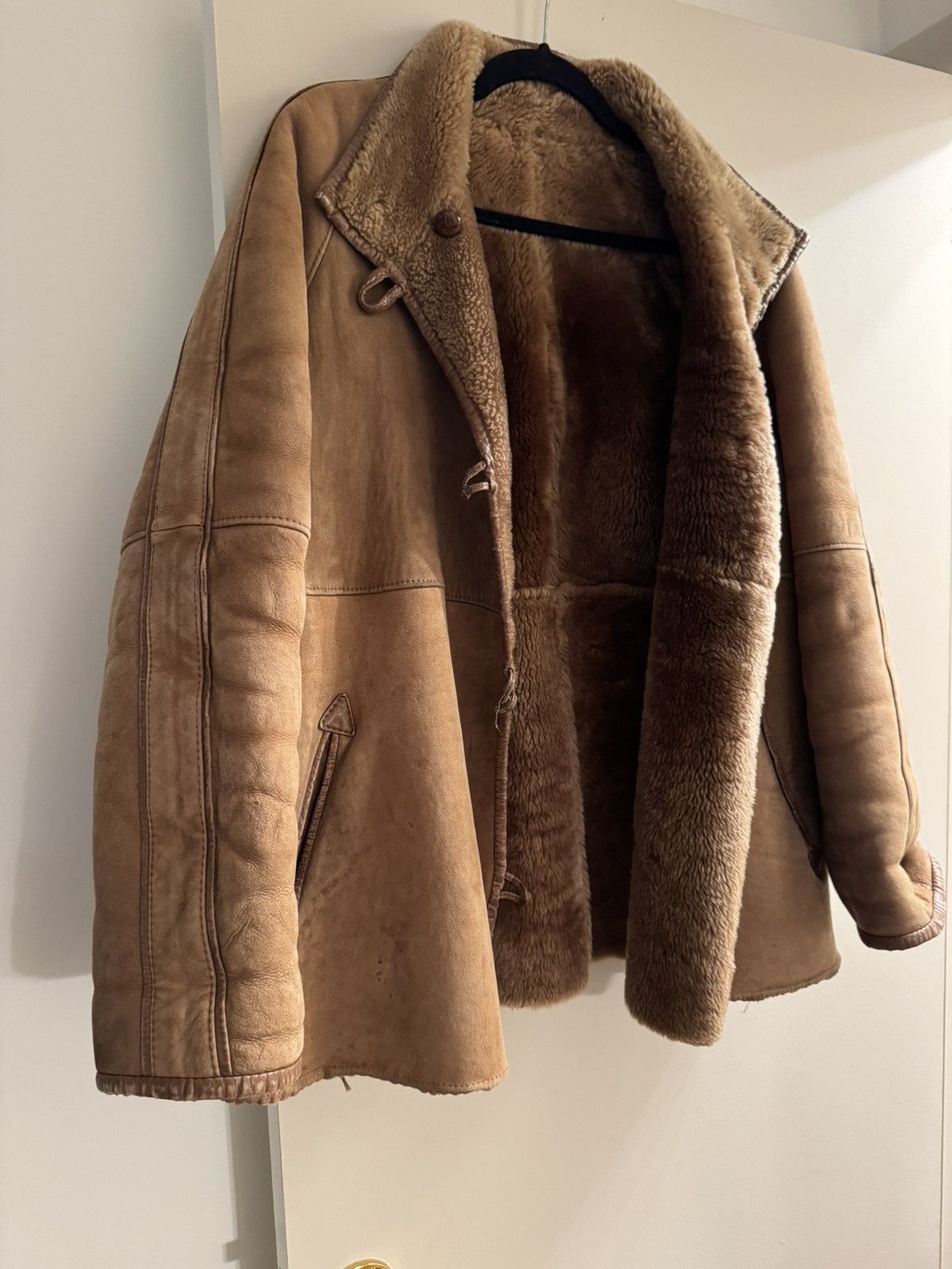 Western Mountaineering Leather Shearling Coat (Vintage) Size US L / EU 52-54 / 3 - 3 Thumbnail