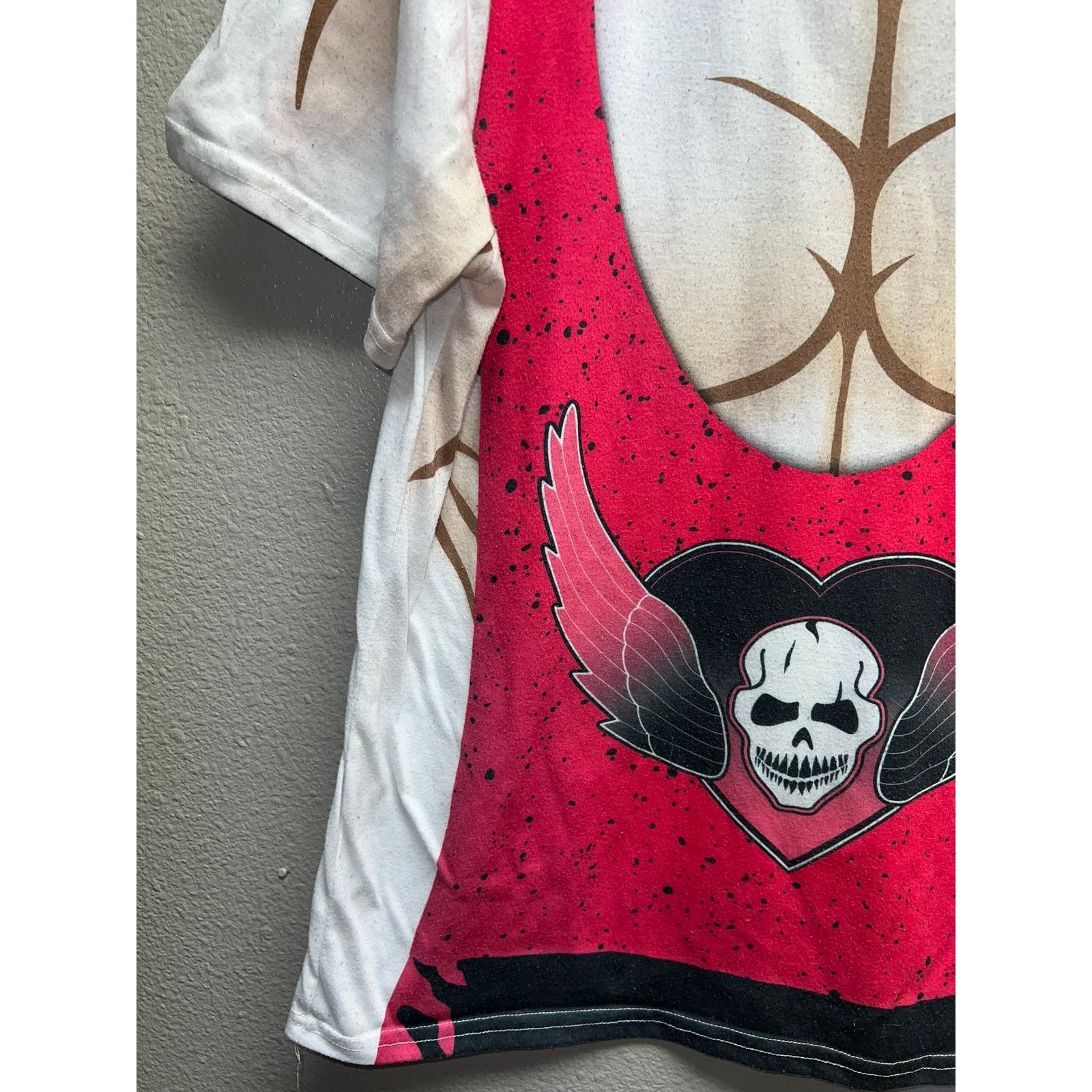 WWE Bret Hart Shirt WWE Wrestling Pink White Polyester Medium Size US M / EU 48-50 / 2 - 3 Thumbnail