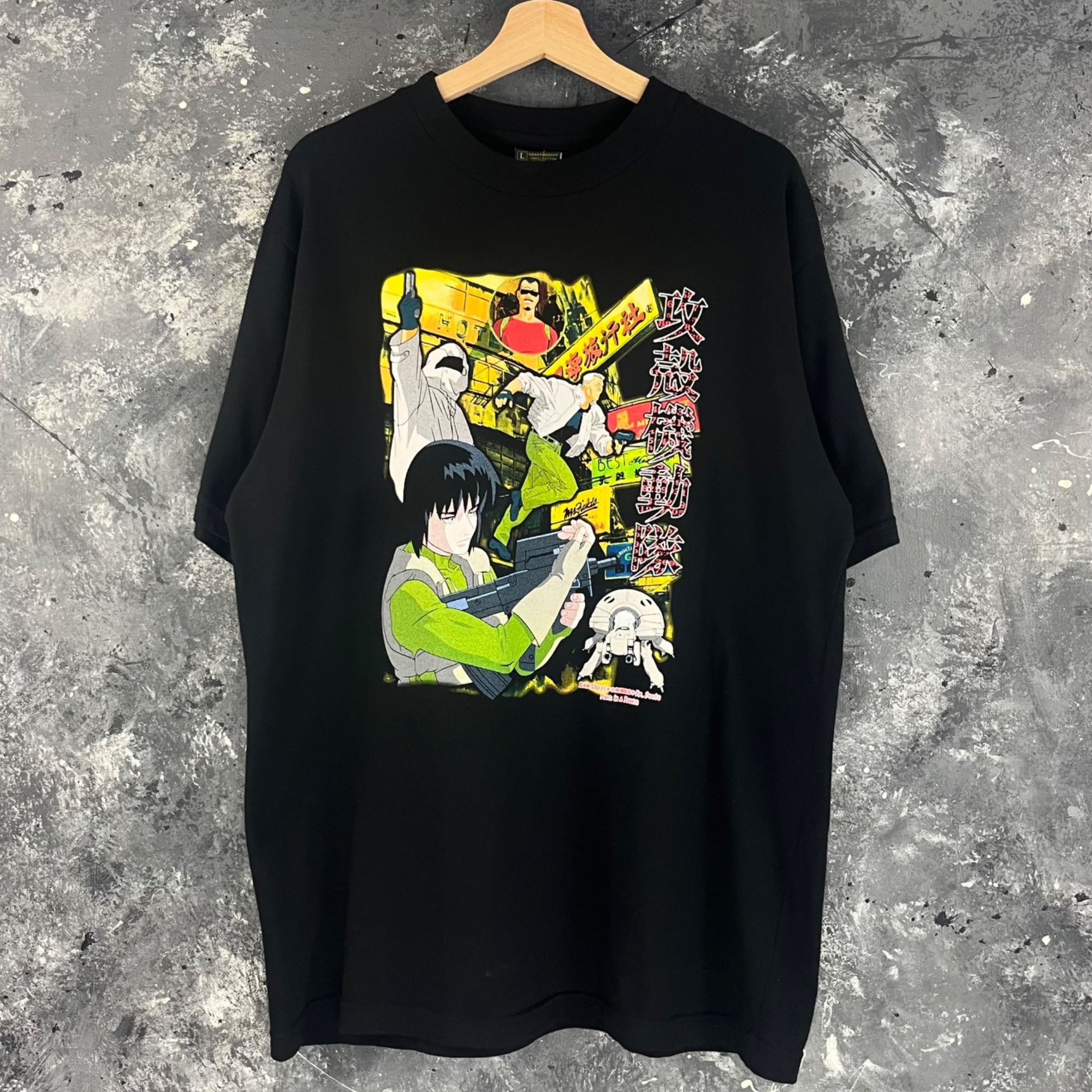 Vintage Ghost in the shell anime shirt Size US XL / EU 56 / 4 - 1 Thumbnail
