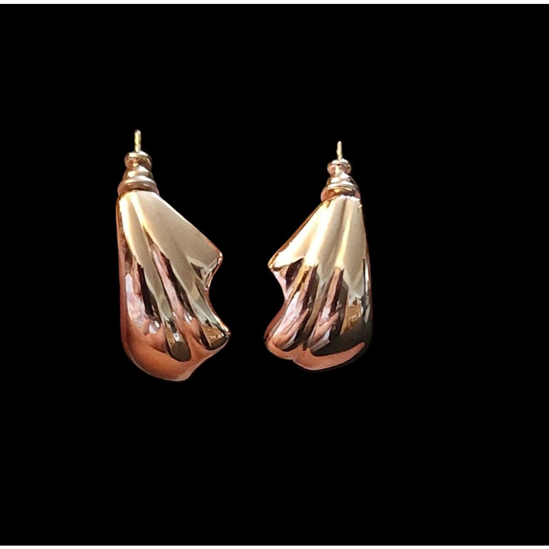 Other Silver-tone metal loop pierced earrings Size ONE SIZE - 2 Thumbnail