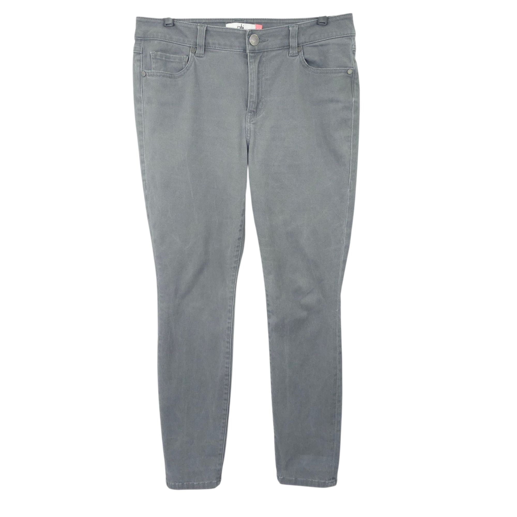 Other Cabi High Skinny Jeans Womens Size 10 Stretch Gray Ankle Size 32" / US 10 / IT 46 - 1 Thumbnail