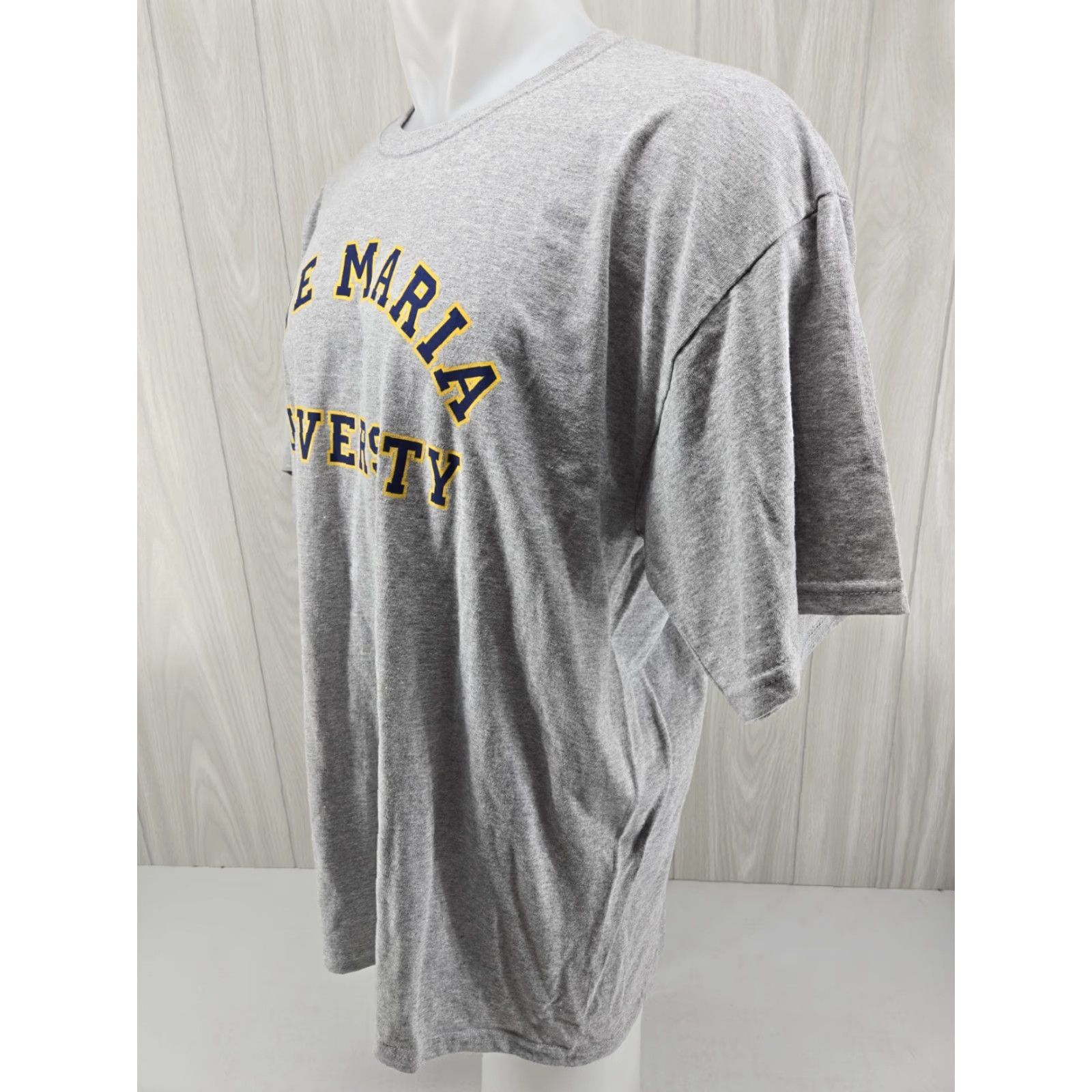 Gildan VINTAGE Ave Maria University Gildan T Shirt Gray XL Mens University 90s Size US XL / EU 56 / 4 - 5 Thumbnail